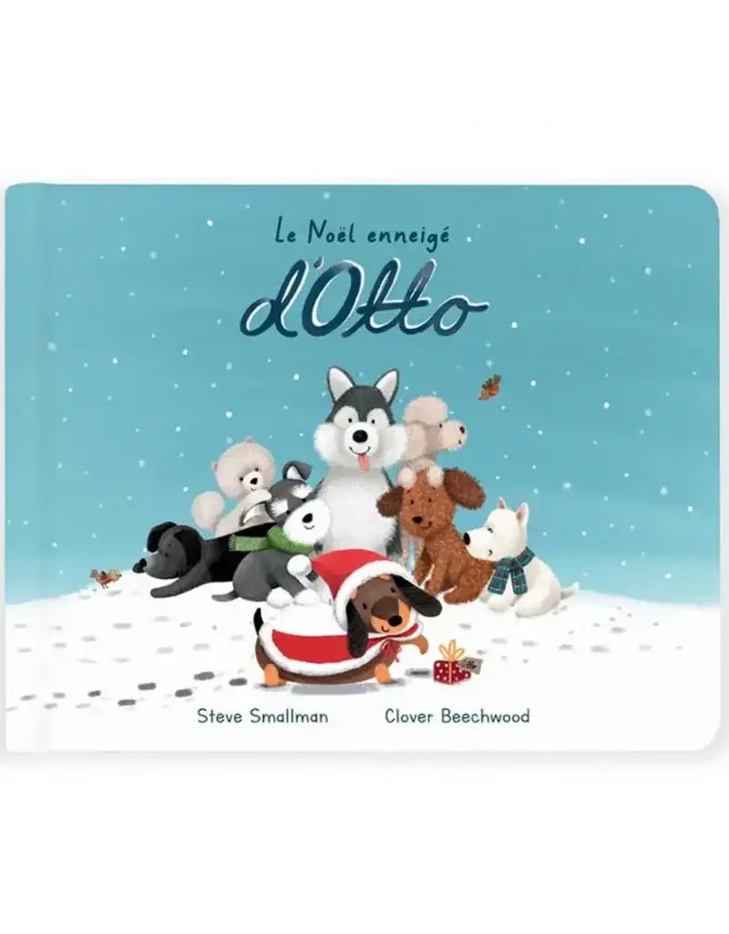 Jellycat - Book the snowy Christmas of Otto