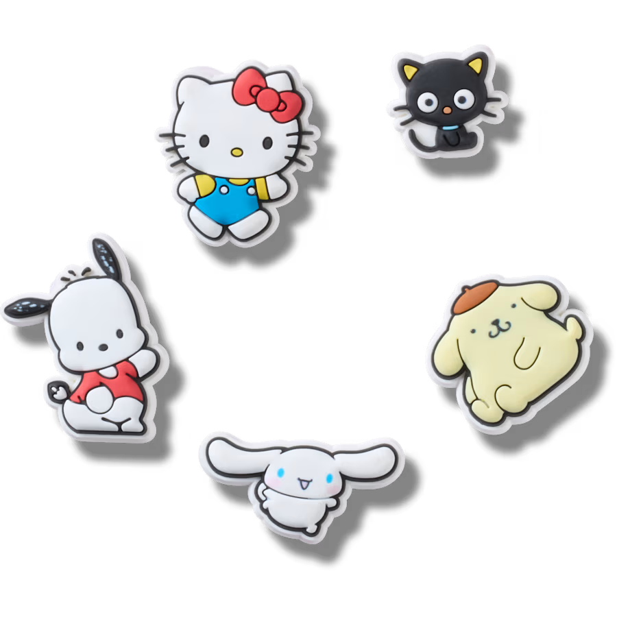 Crocs - Ensemble de 5 breloques Amis de Hello Kitty