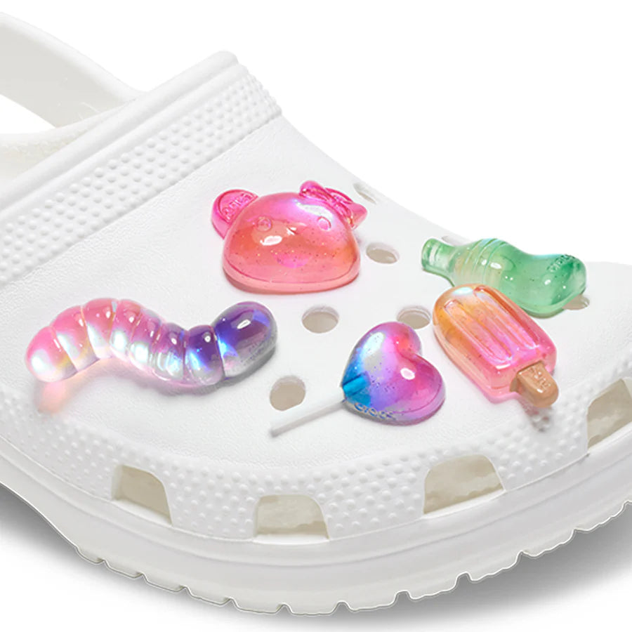 Crocs - Ensemble de 5 breloques Jelly Candy