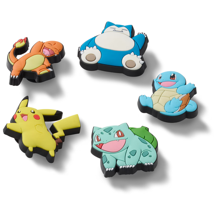 Crocs - Ensemble de 5 breloques Combo Pokemon