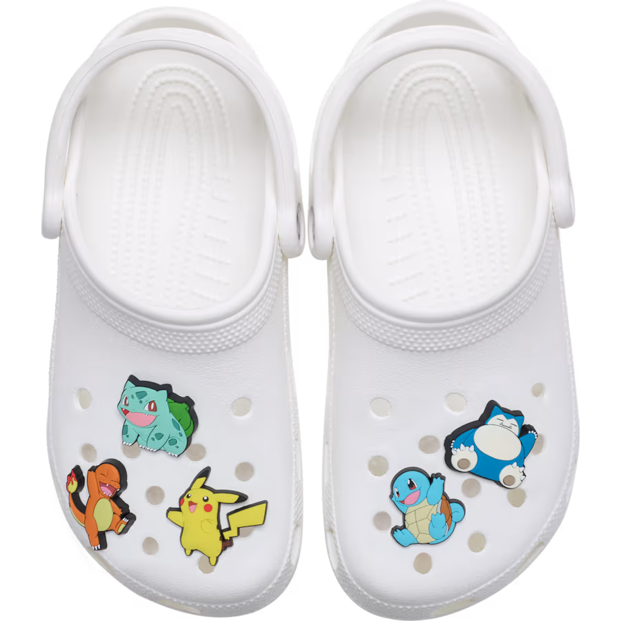 Crocs - Ensemble de 5 breloques Combo Pokemon