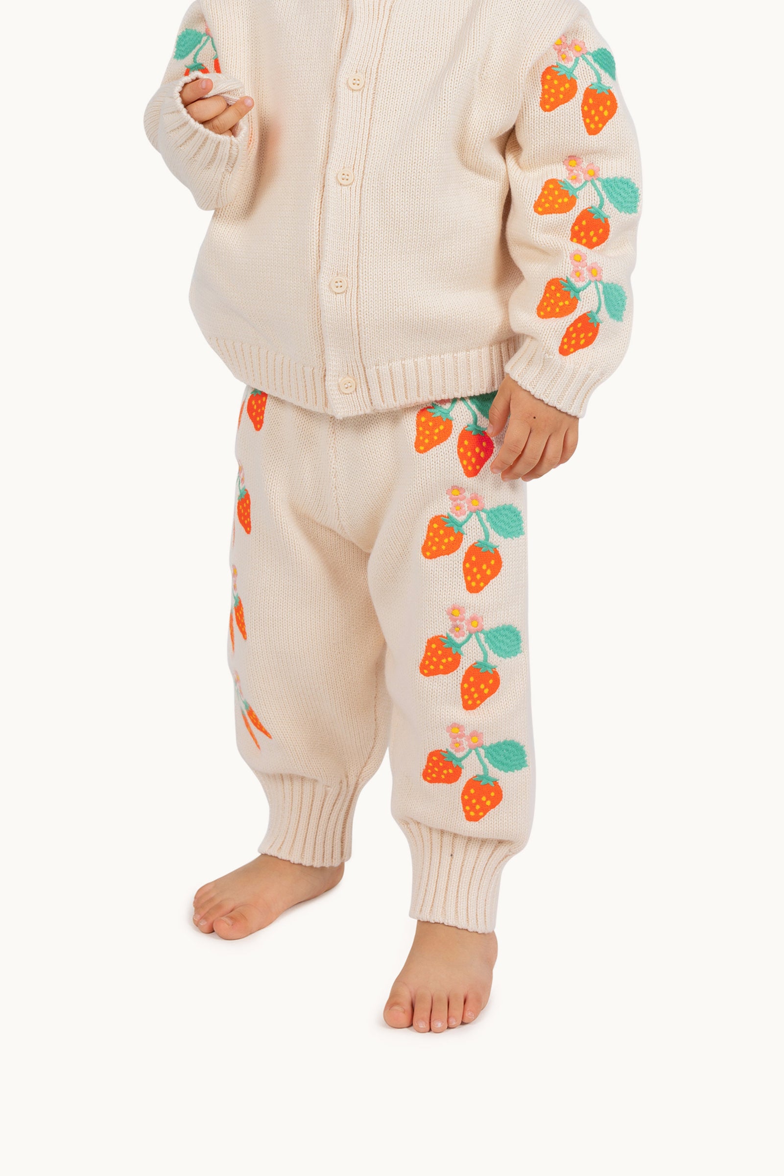 Tiny Cottons - Pantalon Tricot Fraises (Bébé)