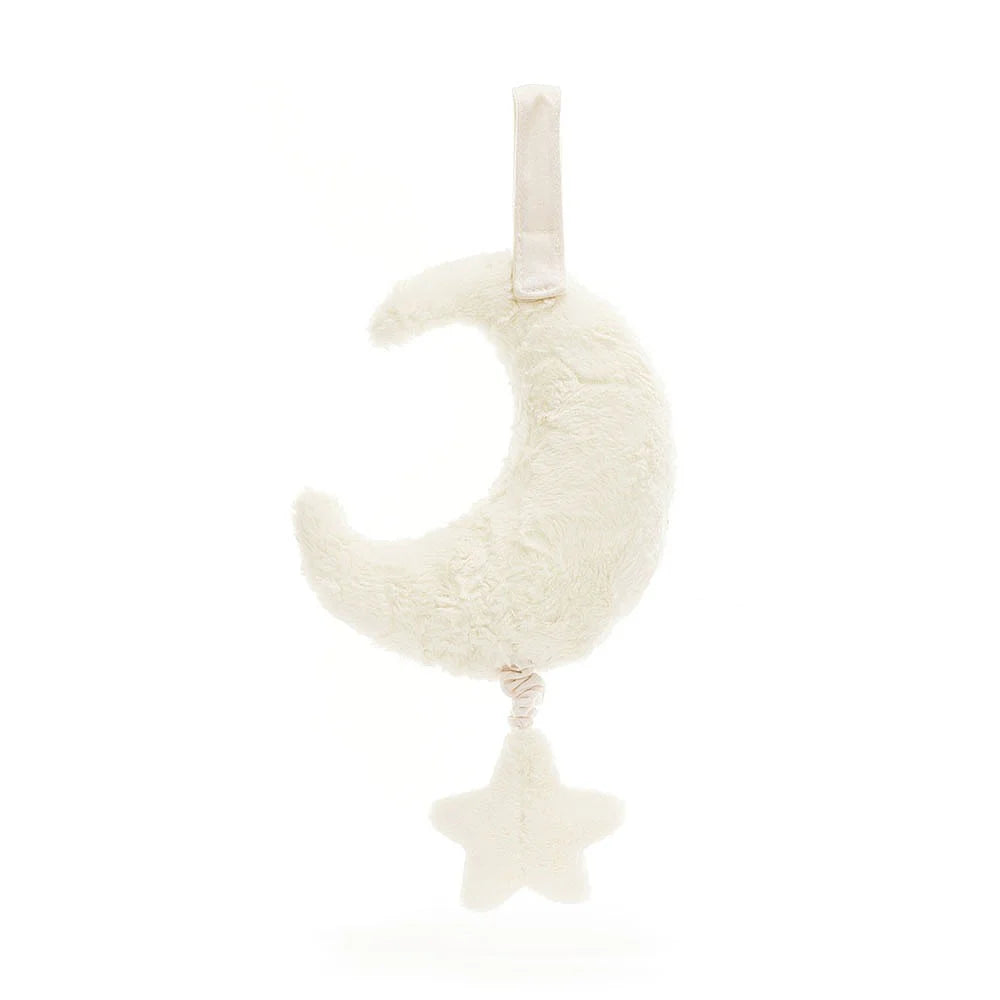 Jellycat - Musical Pull Toy, Moon