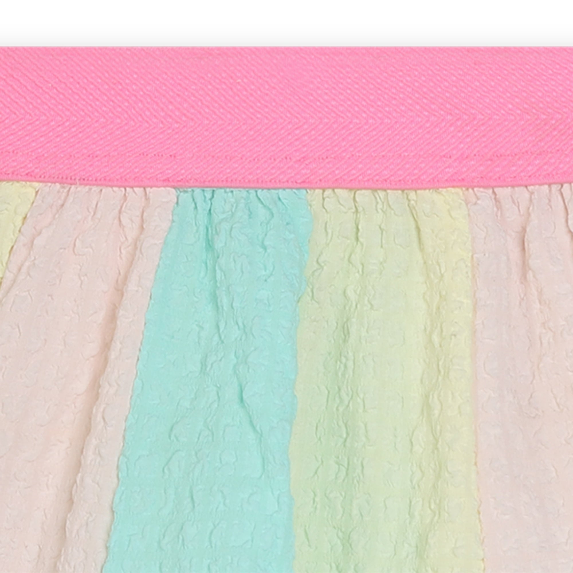 Billieblush - Jupe Gaufrée Multicolore