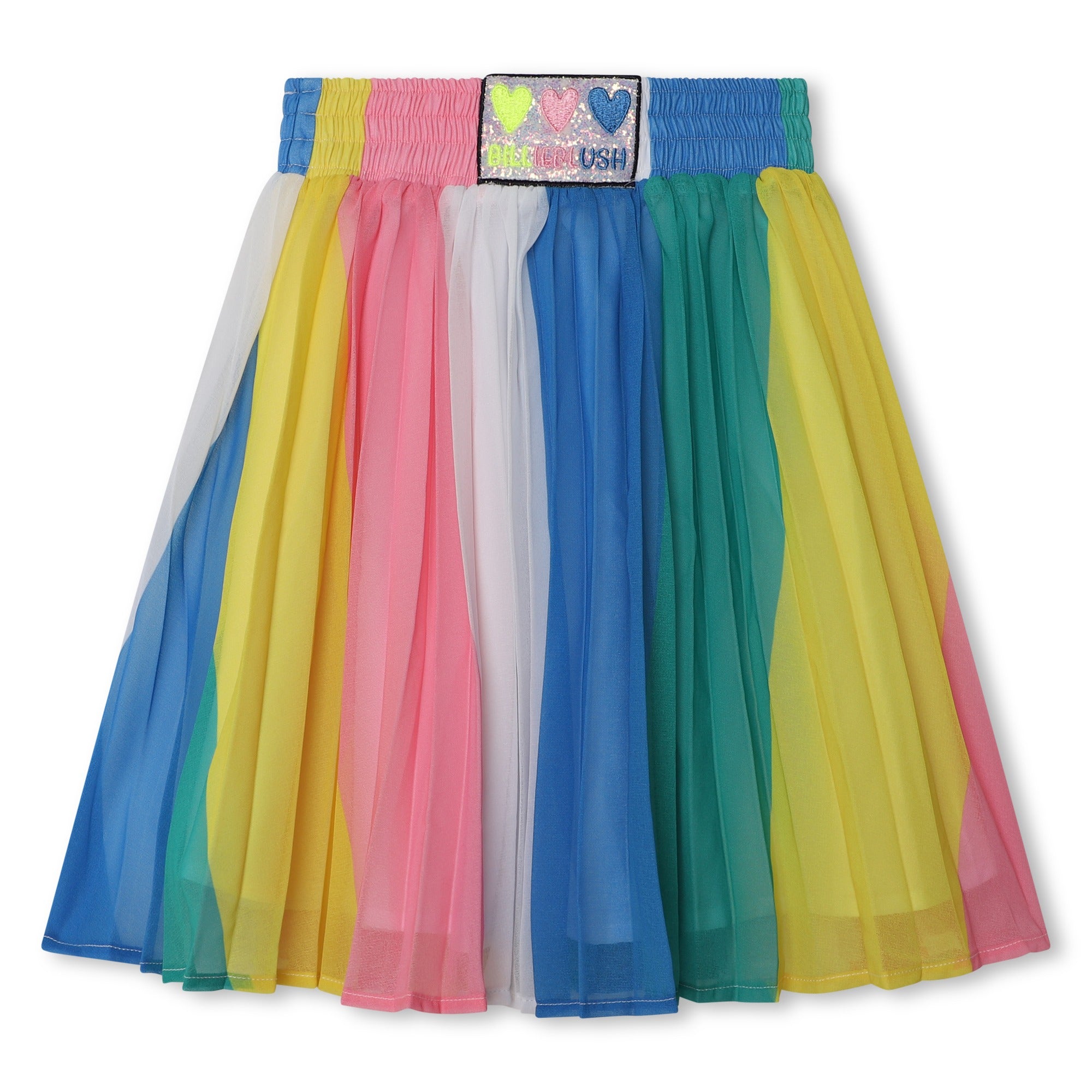 Billieblush Rainbow Pleated Skirt