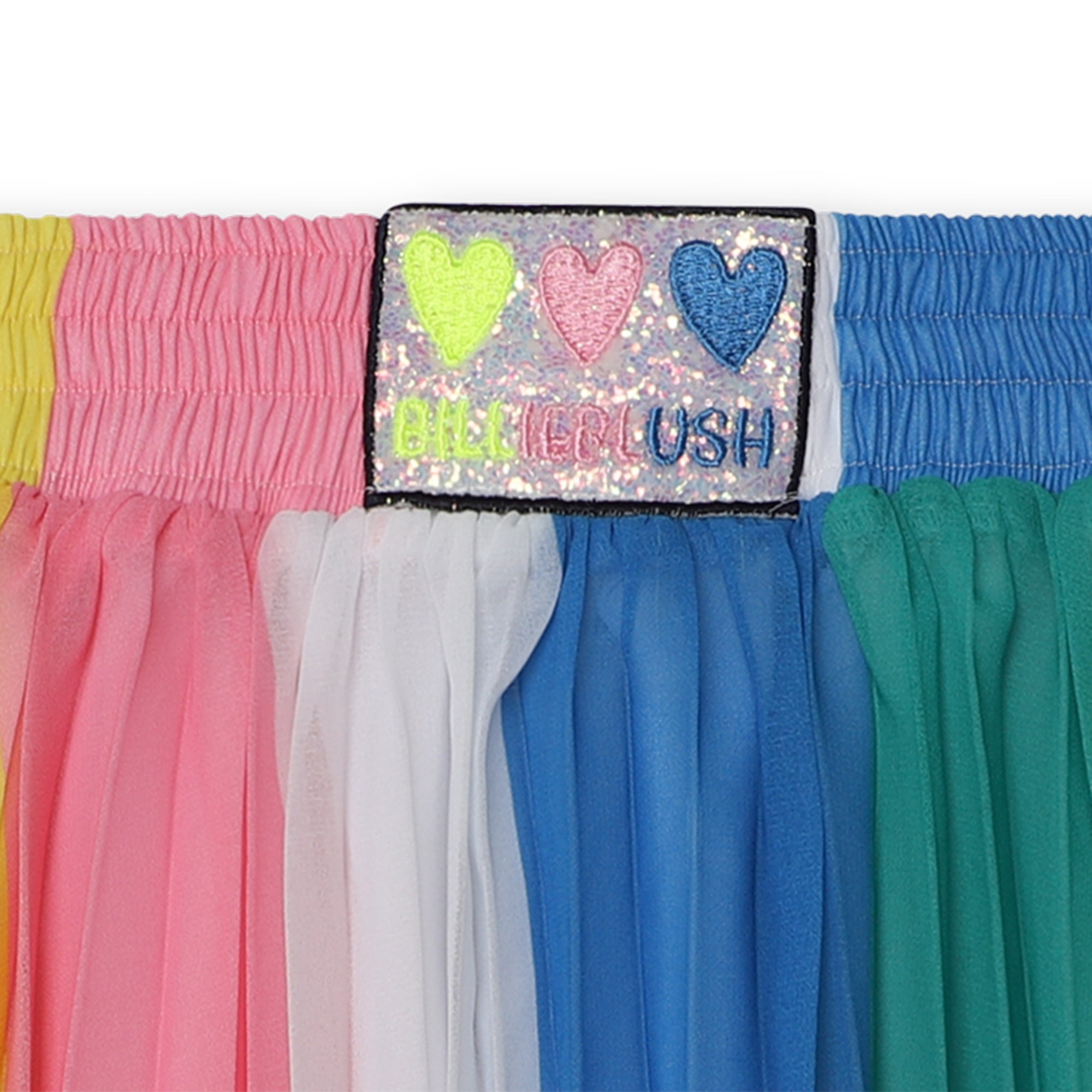 Billieblush Rainbow Pleated Skirt