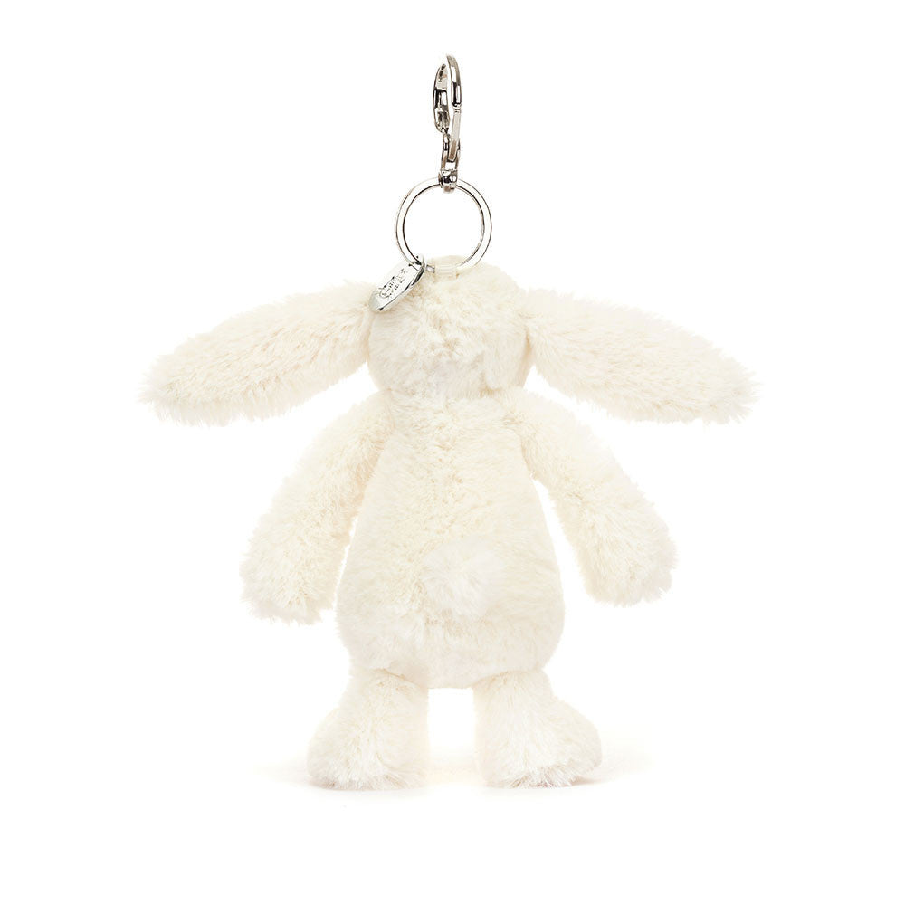 Jellycat - Breloque Lapin Crème Blossom Berry