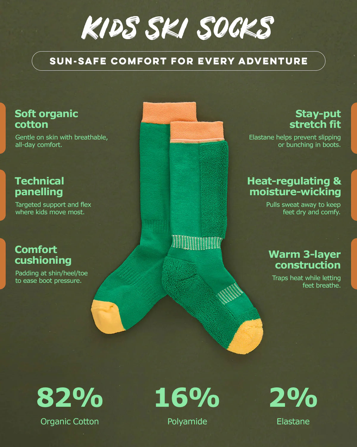 Roarsome - Ski Socks