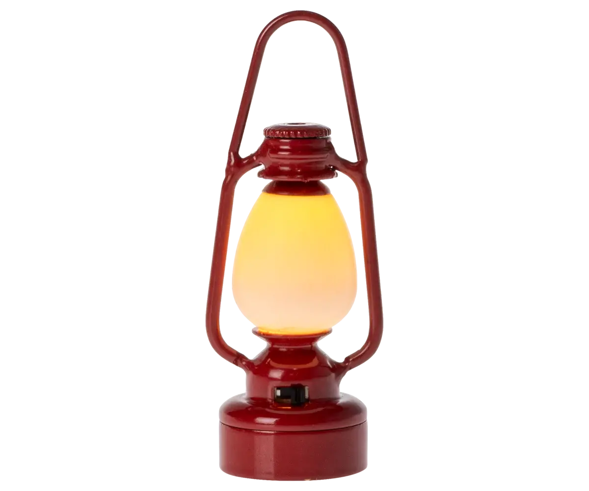 Maileg - Lanterne rétro Rouge