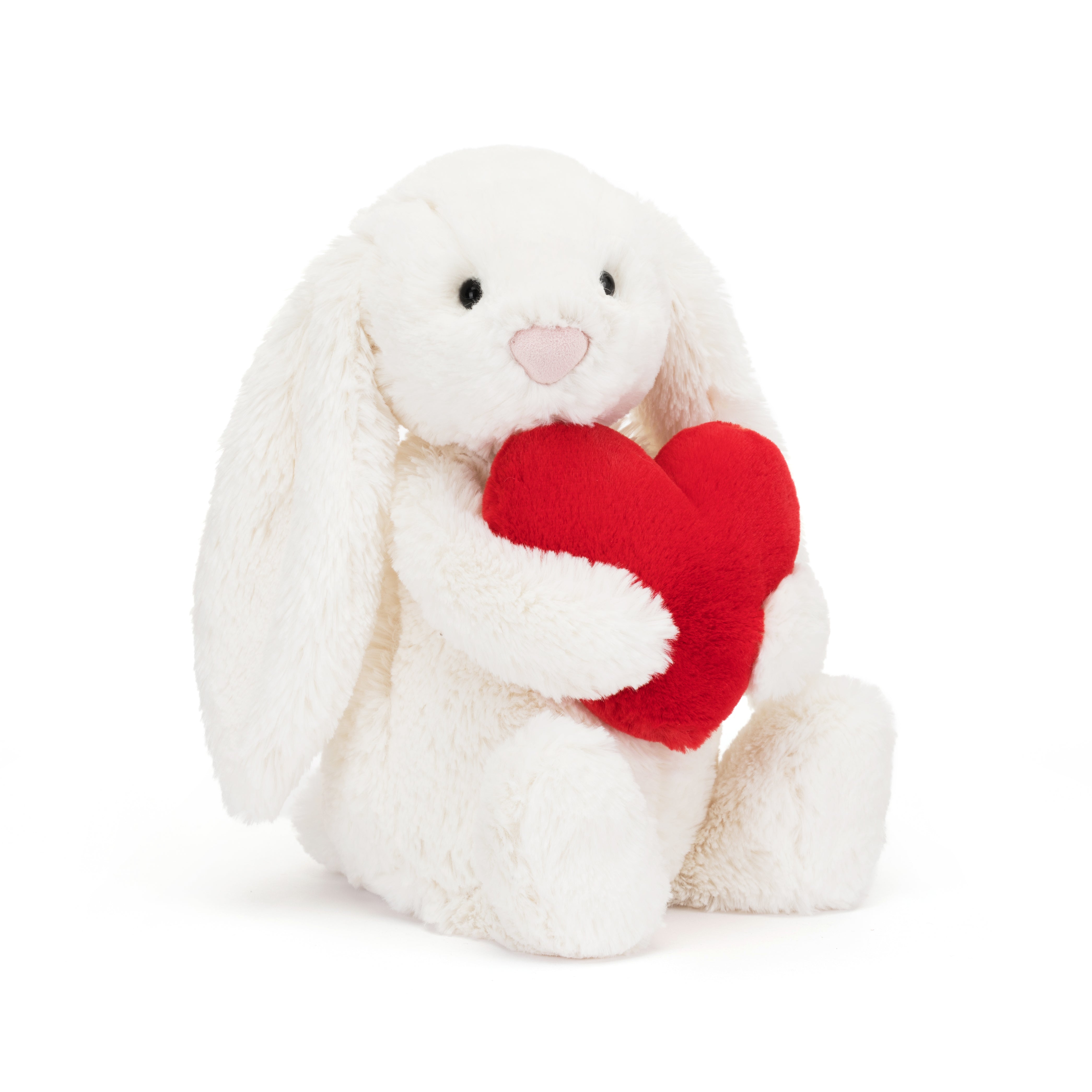 Jellycat - Red Bashful Love Heart Bunny