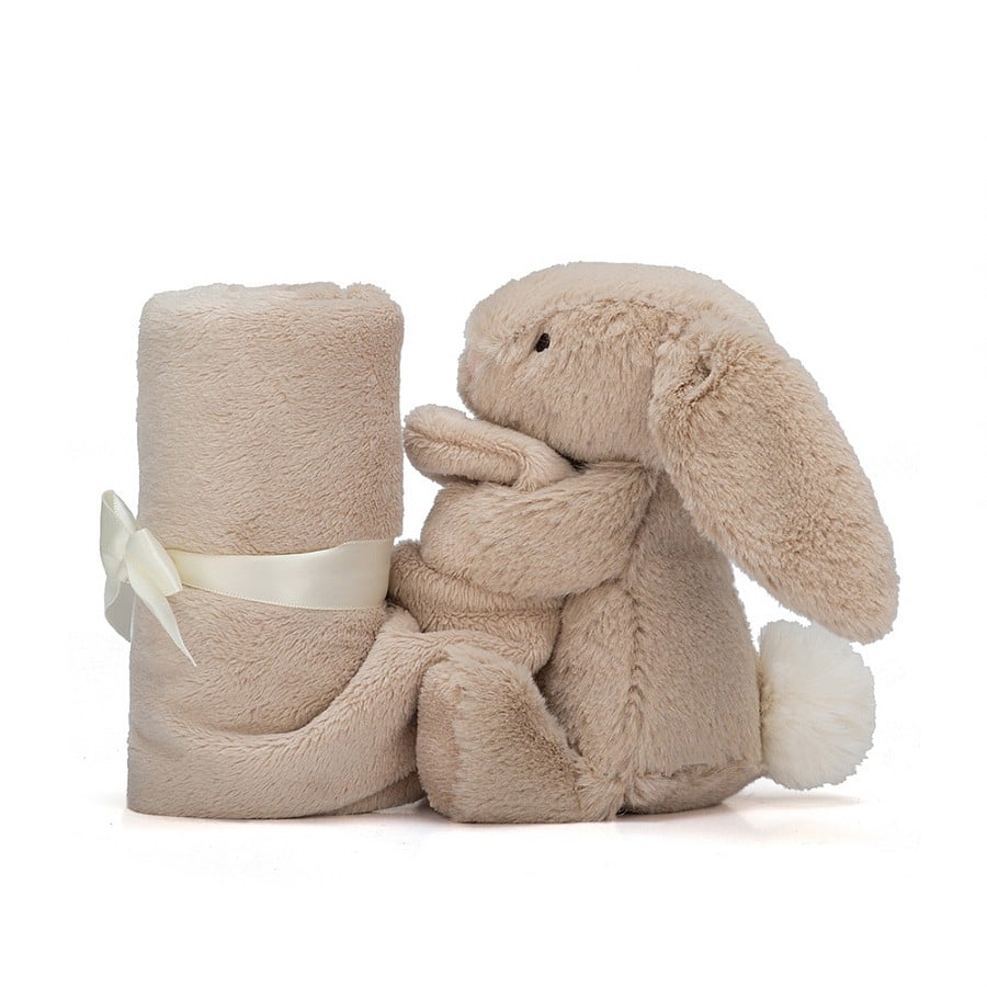 Jellycat - Beige Rabbit Bashful Soother