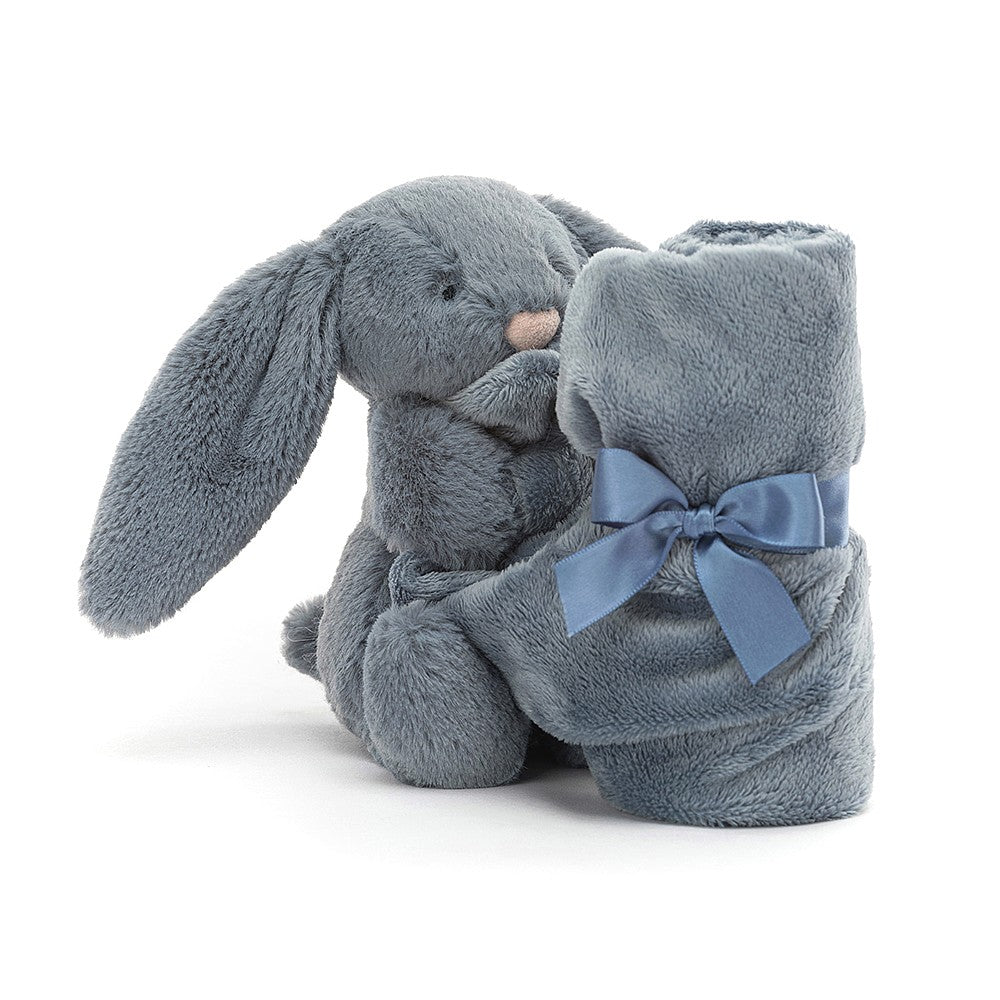 Jellycat - Rabbit Dusky Blue Bashful Soother