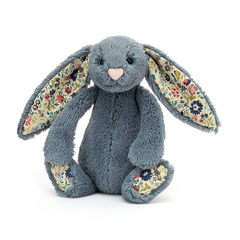 Jellycat - Dusky Blue Blossom Rabbit