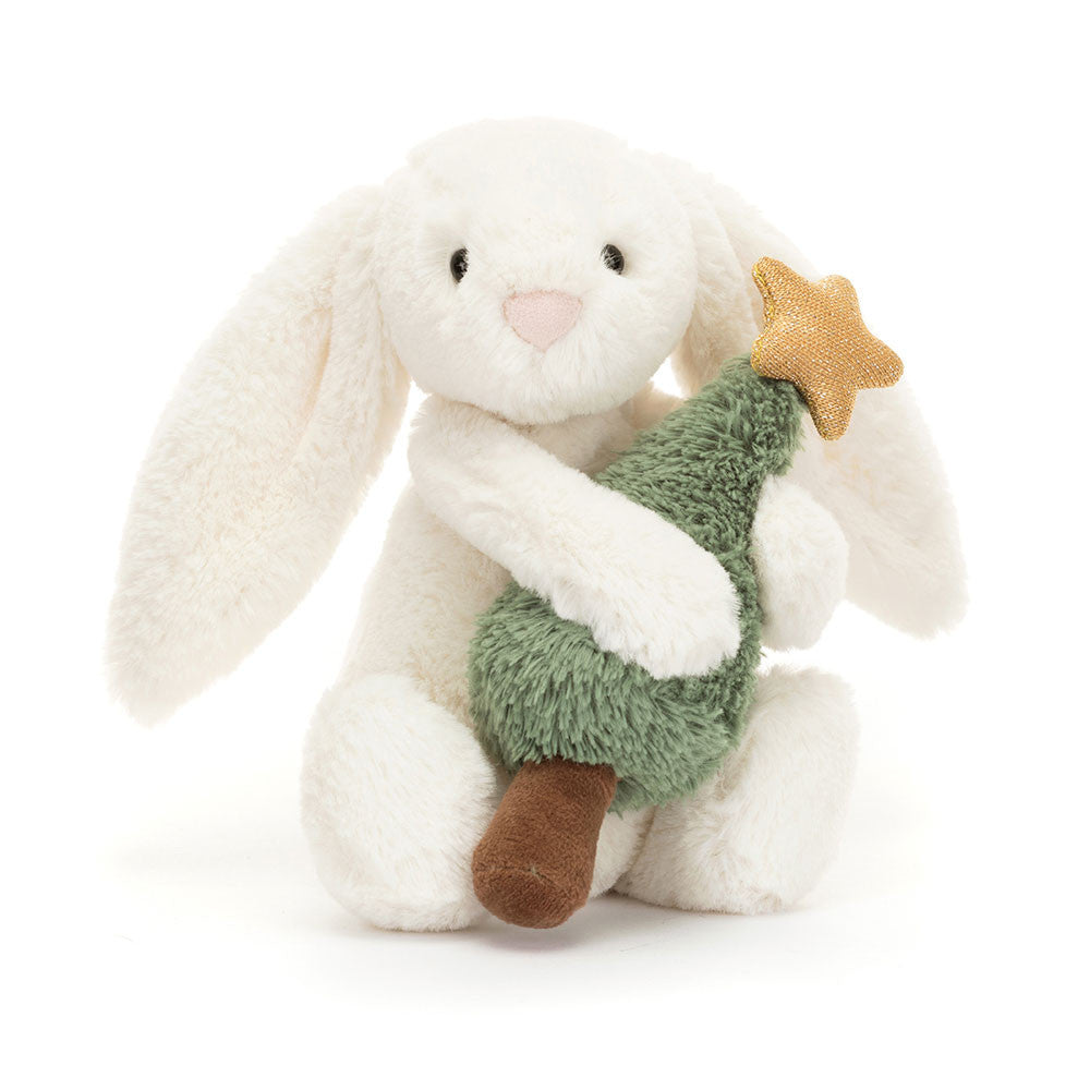 Jellycat - Rabbit Bashful Christmas Tree