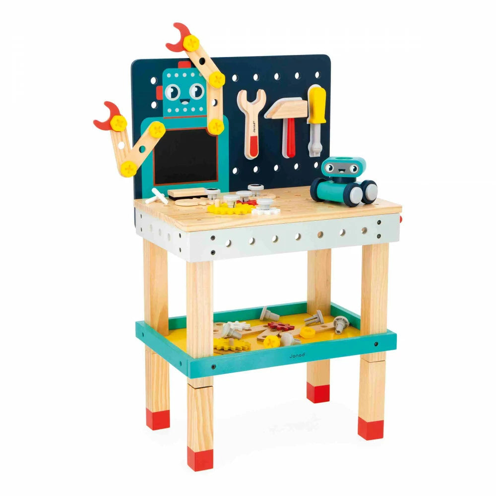 Janod - Brico'Kids DIY Worktop Large Robot