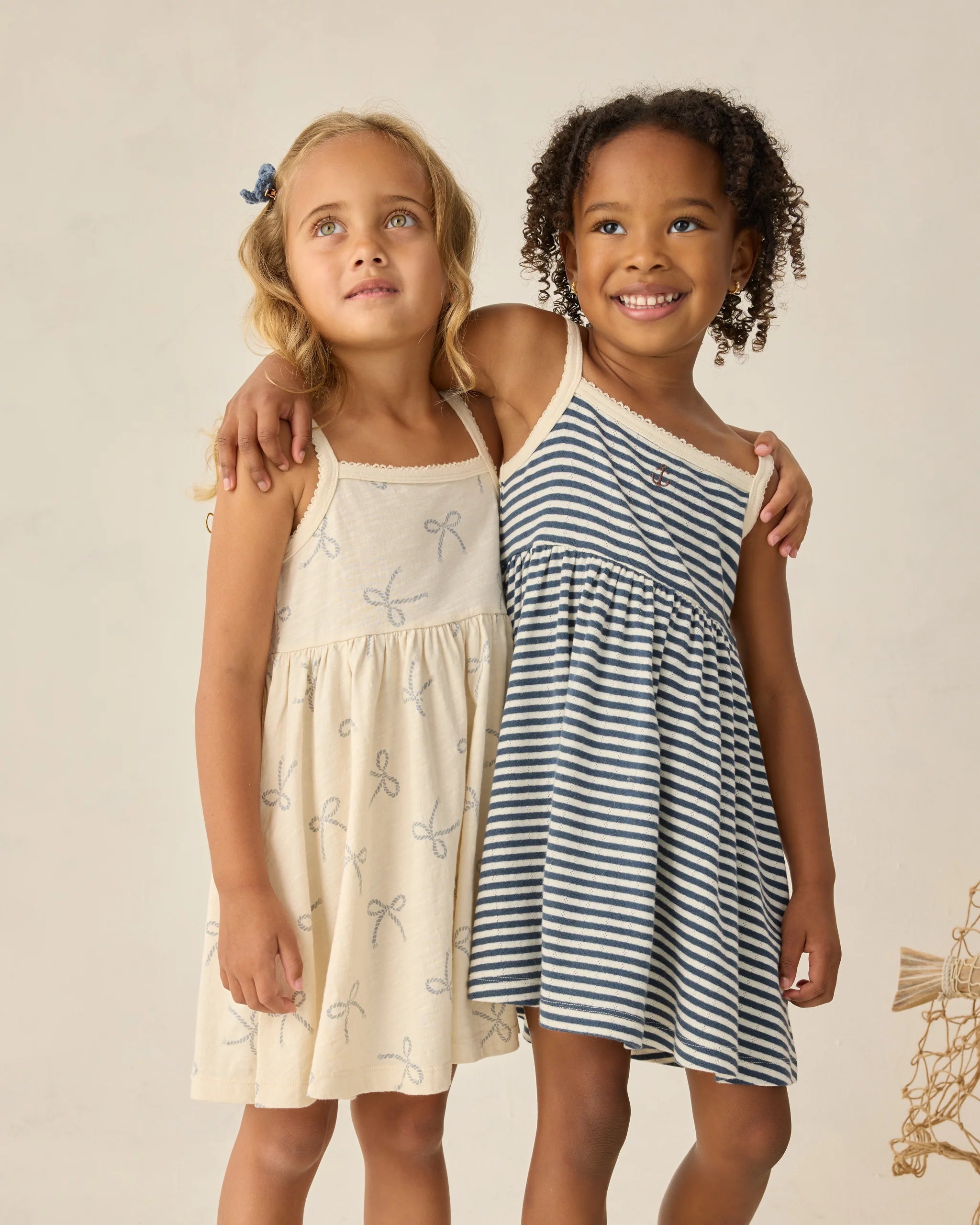 Rylee + Cru - Robe Léa Rayure Marine