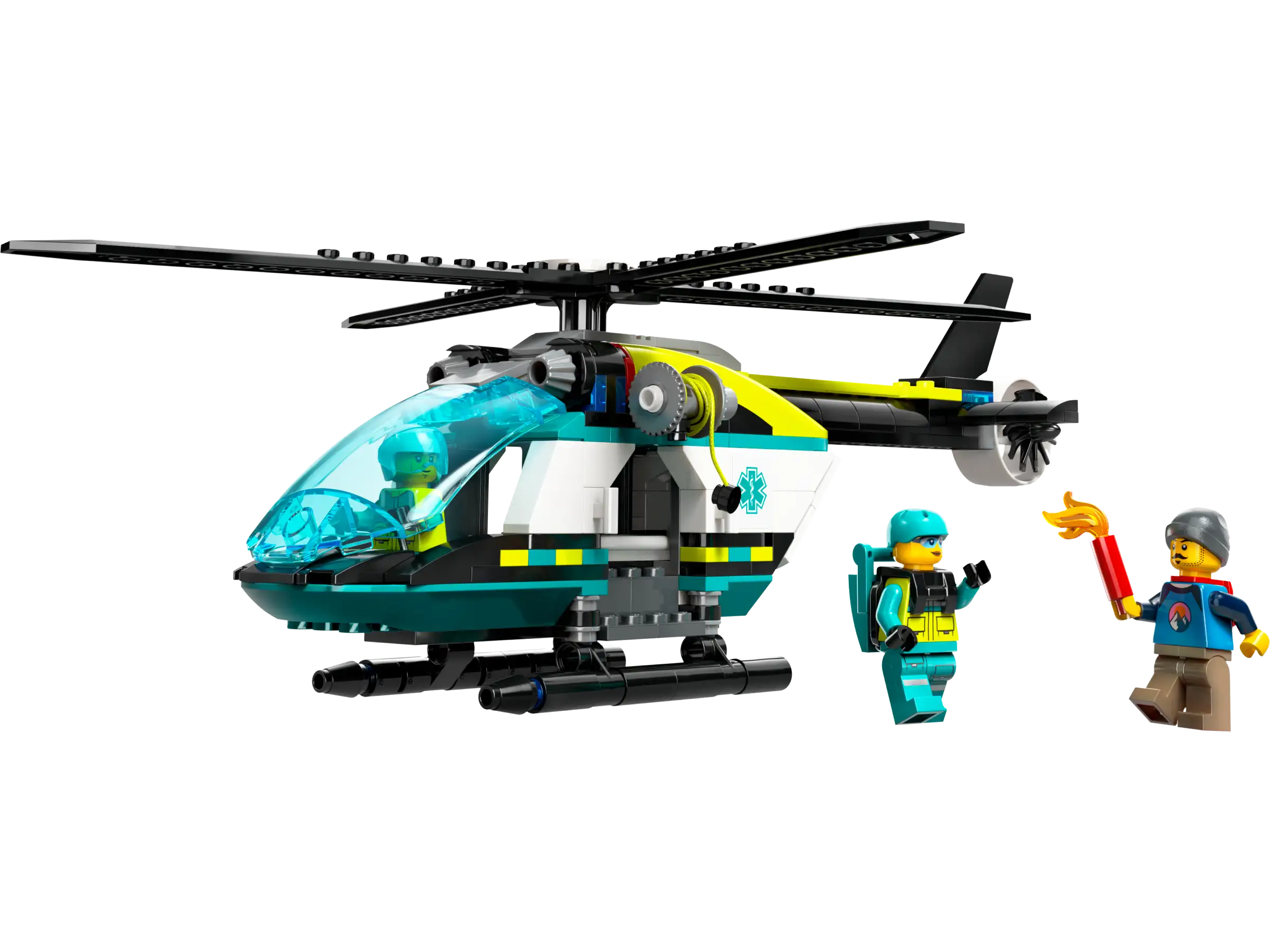 Lego - The emergency rescue helicopter