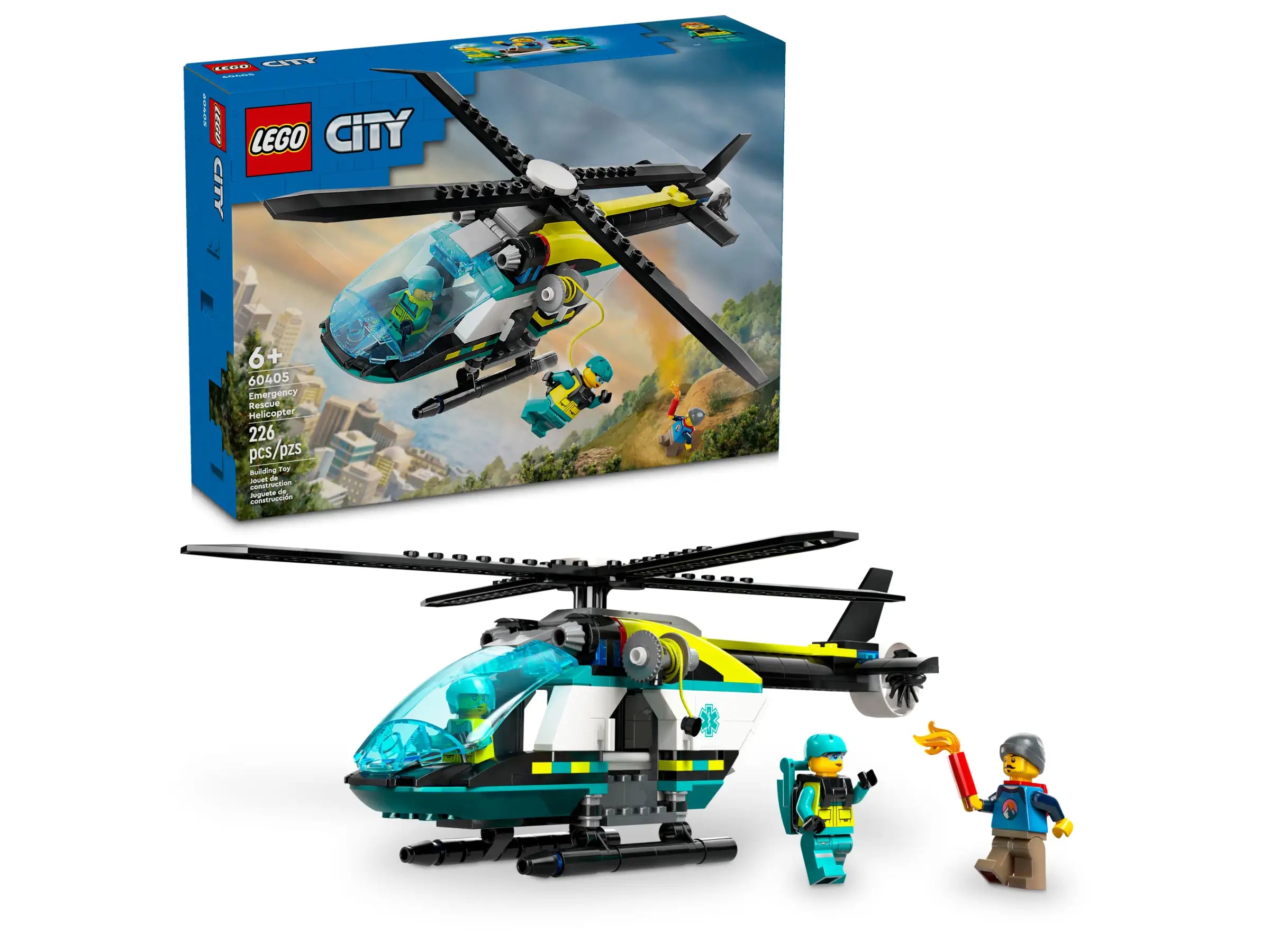 Lego - The emergency rescue helicopter
