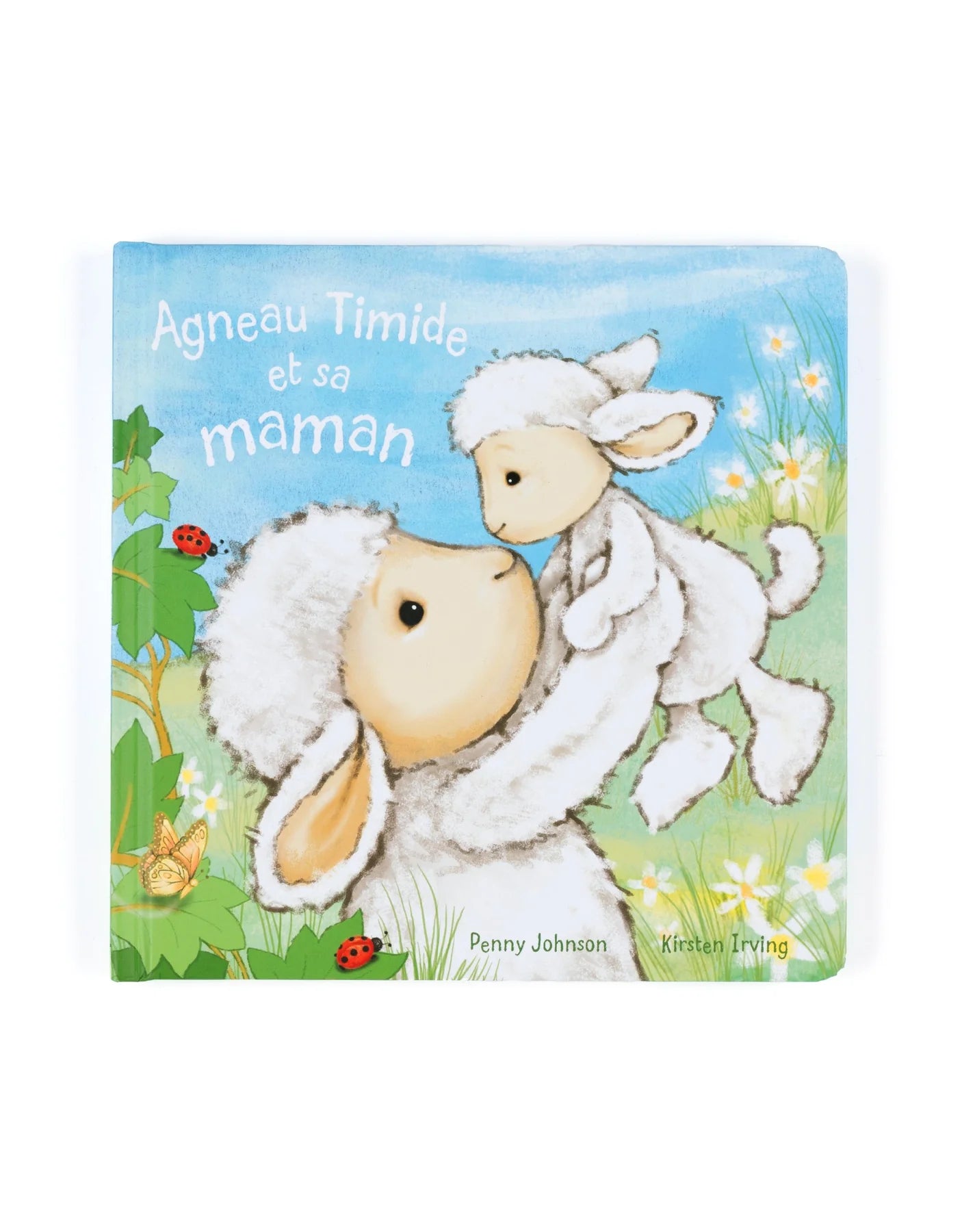 Jellycat - Book Shy Lamb and his Mummy
