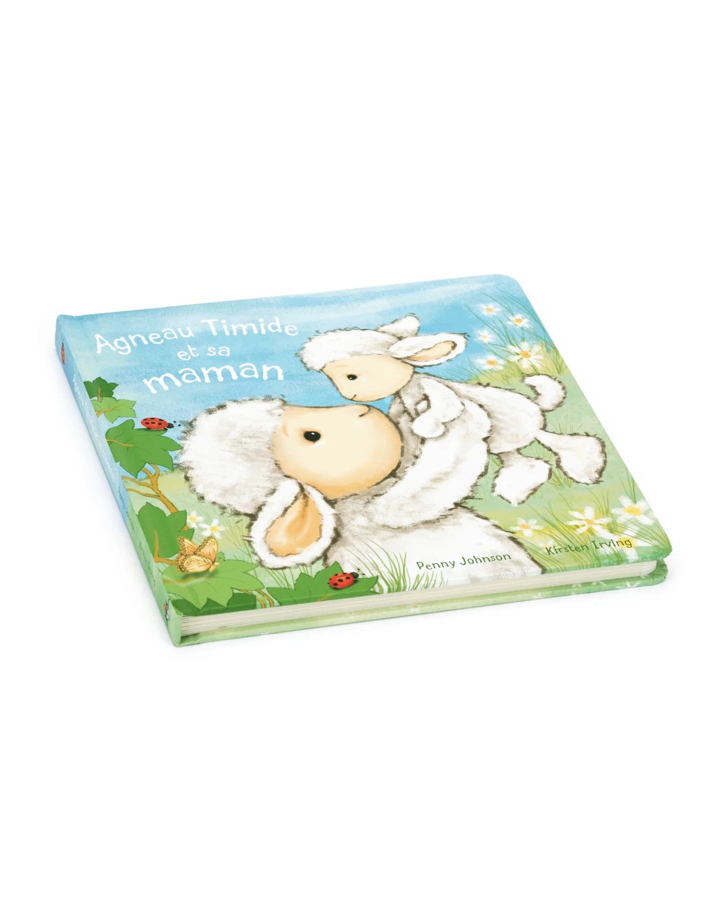 Jellycat - Book Shy Lamb and his Mummy