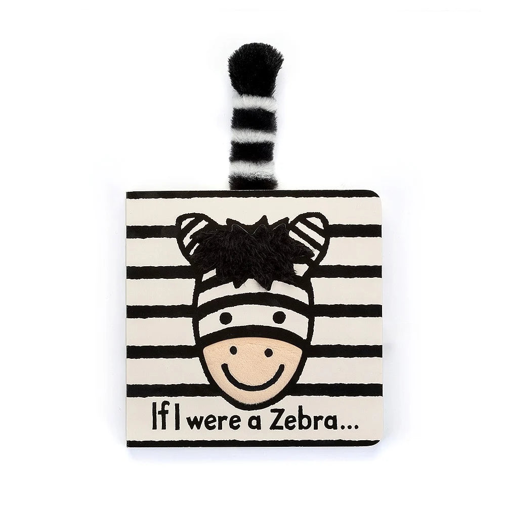 Jellycat - "If I Were a Zebra" book