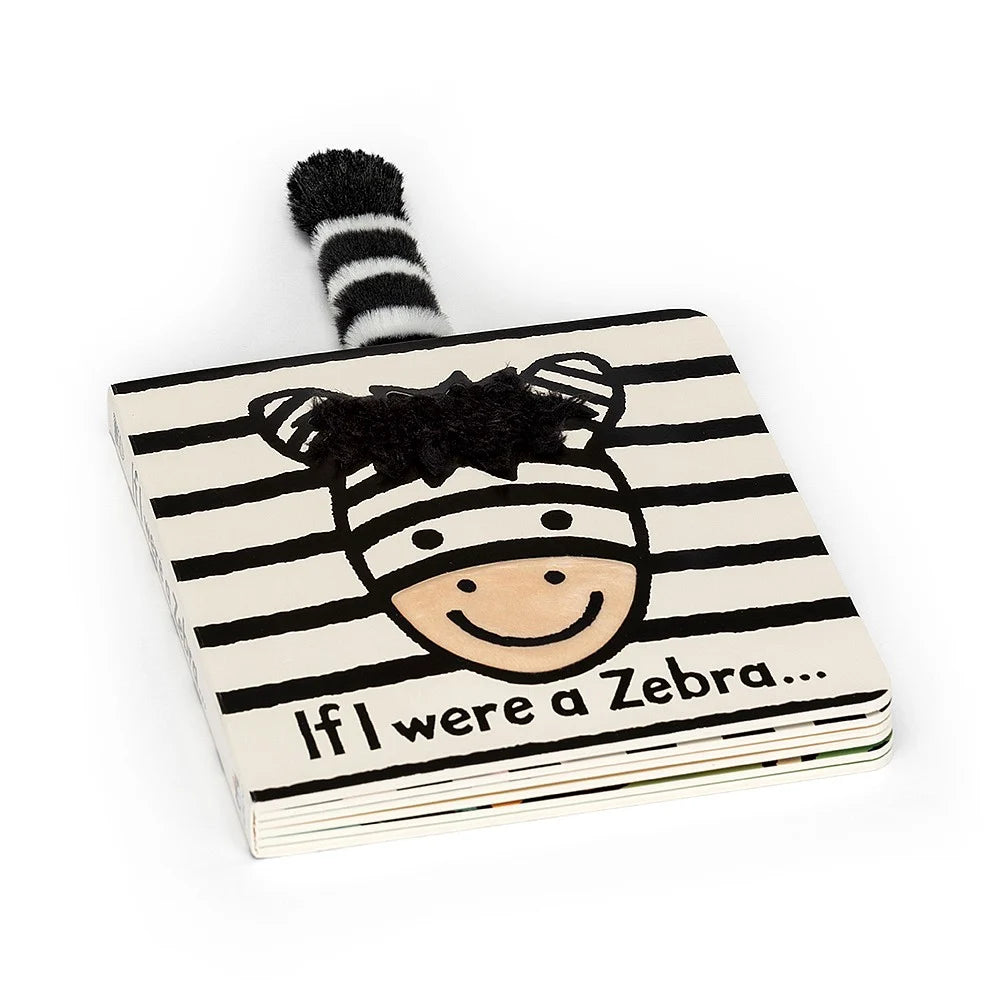 Jellycat - "If I Were a Zebra" book