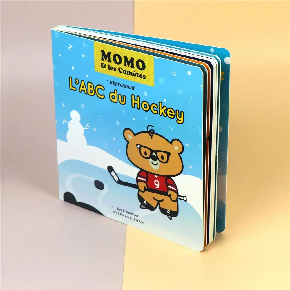 Livre - Momo & les Comètes apprennent l’ABC du hockey