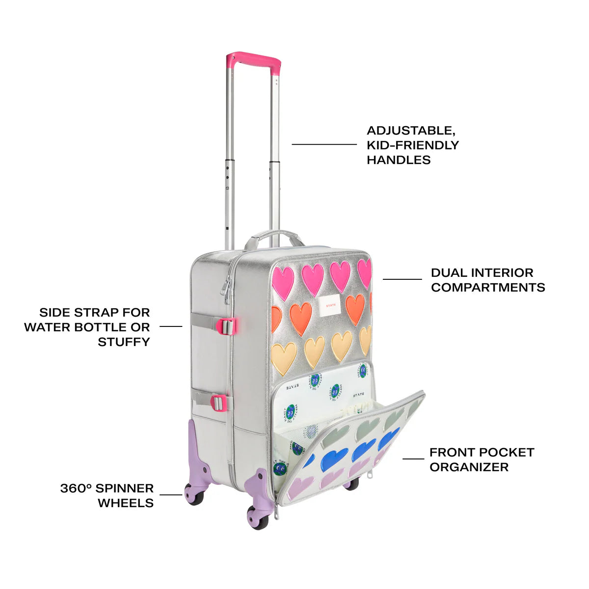 State - Valise à roulettes Logan