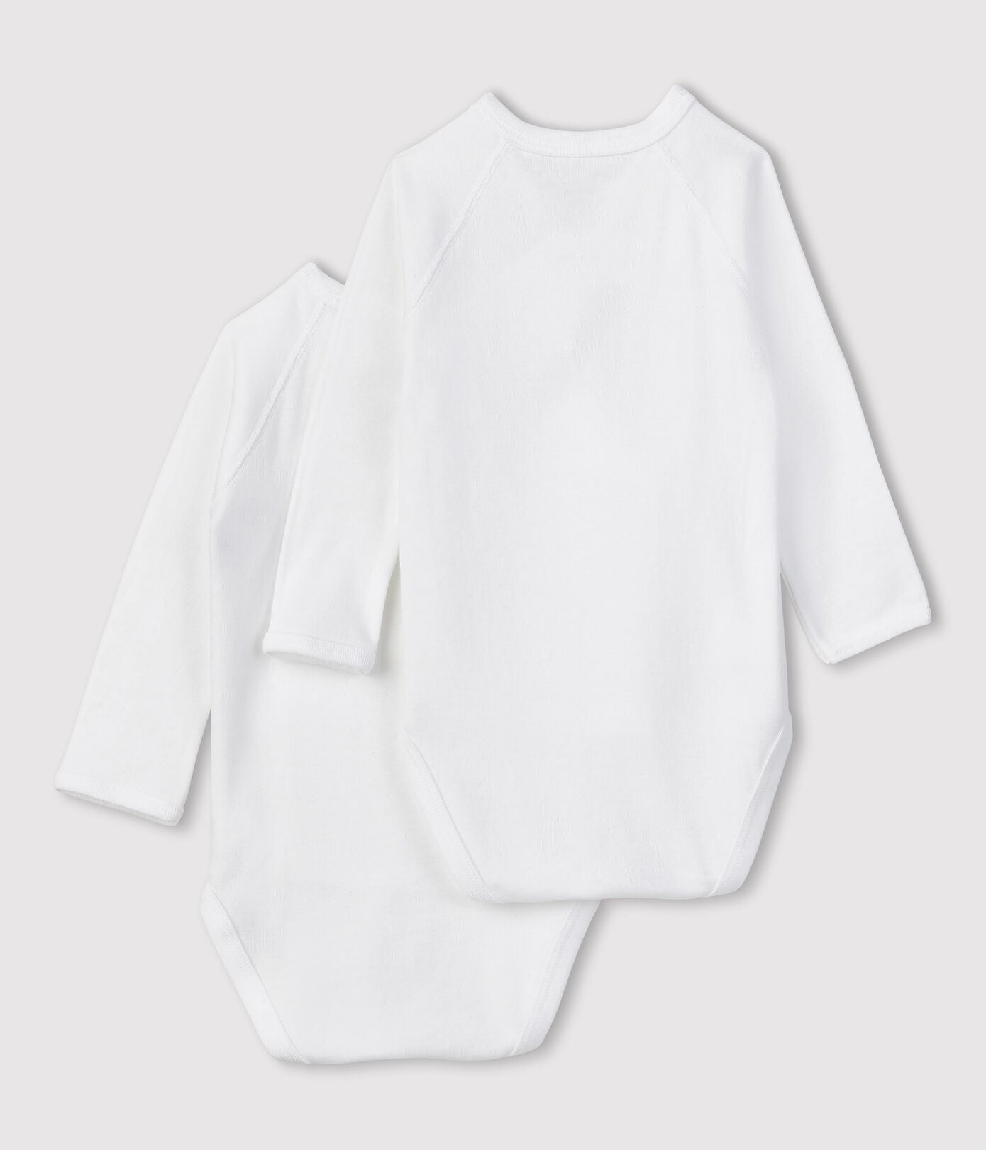 Petit Bateau - Set of 2 Long Sleeve Diaper Covers