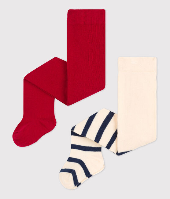 Petit Bateau - Lot de 2 Paires Collants
