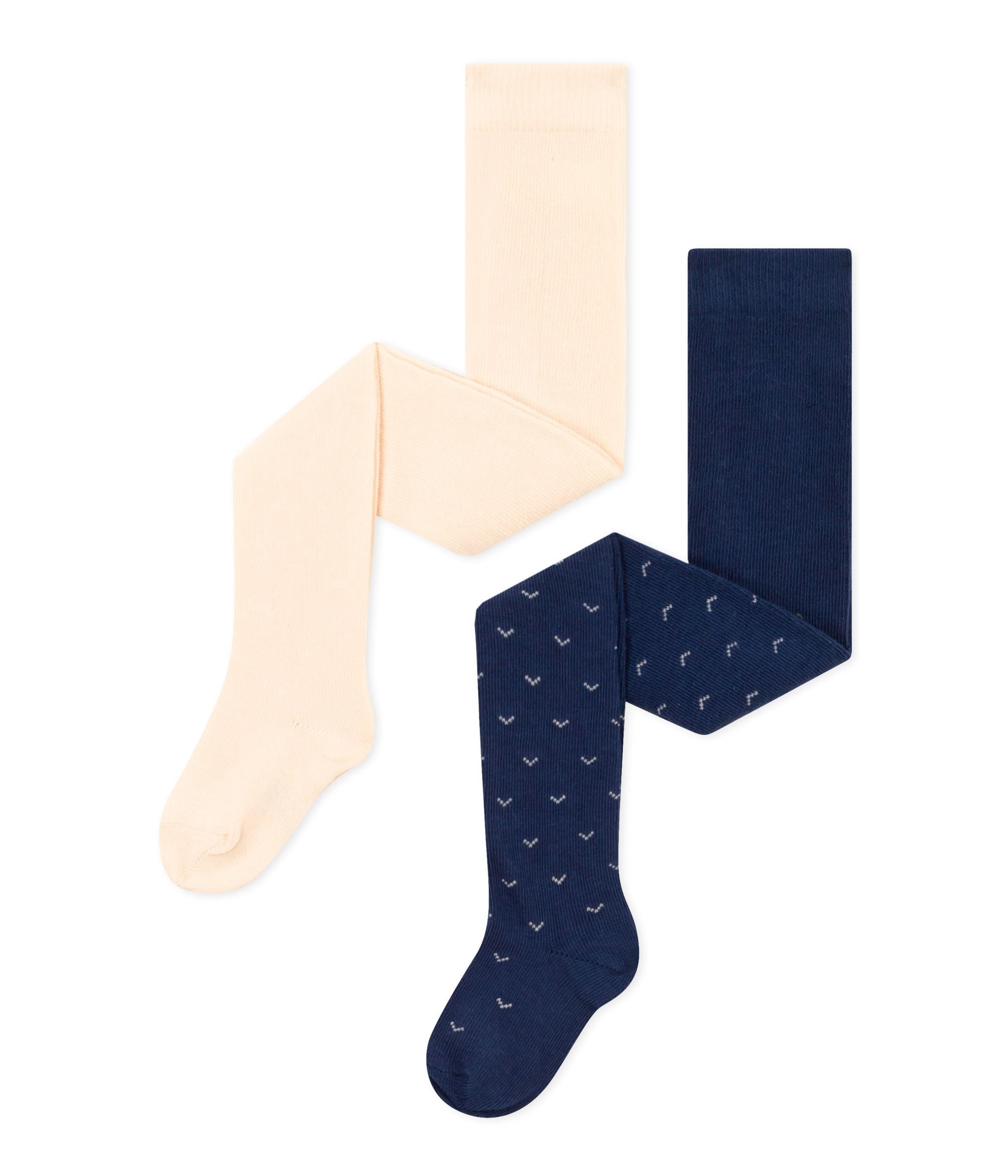 Petit Bateau - Lot de 2 Paires Collants