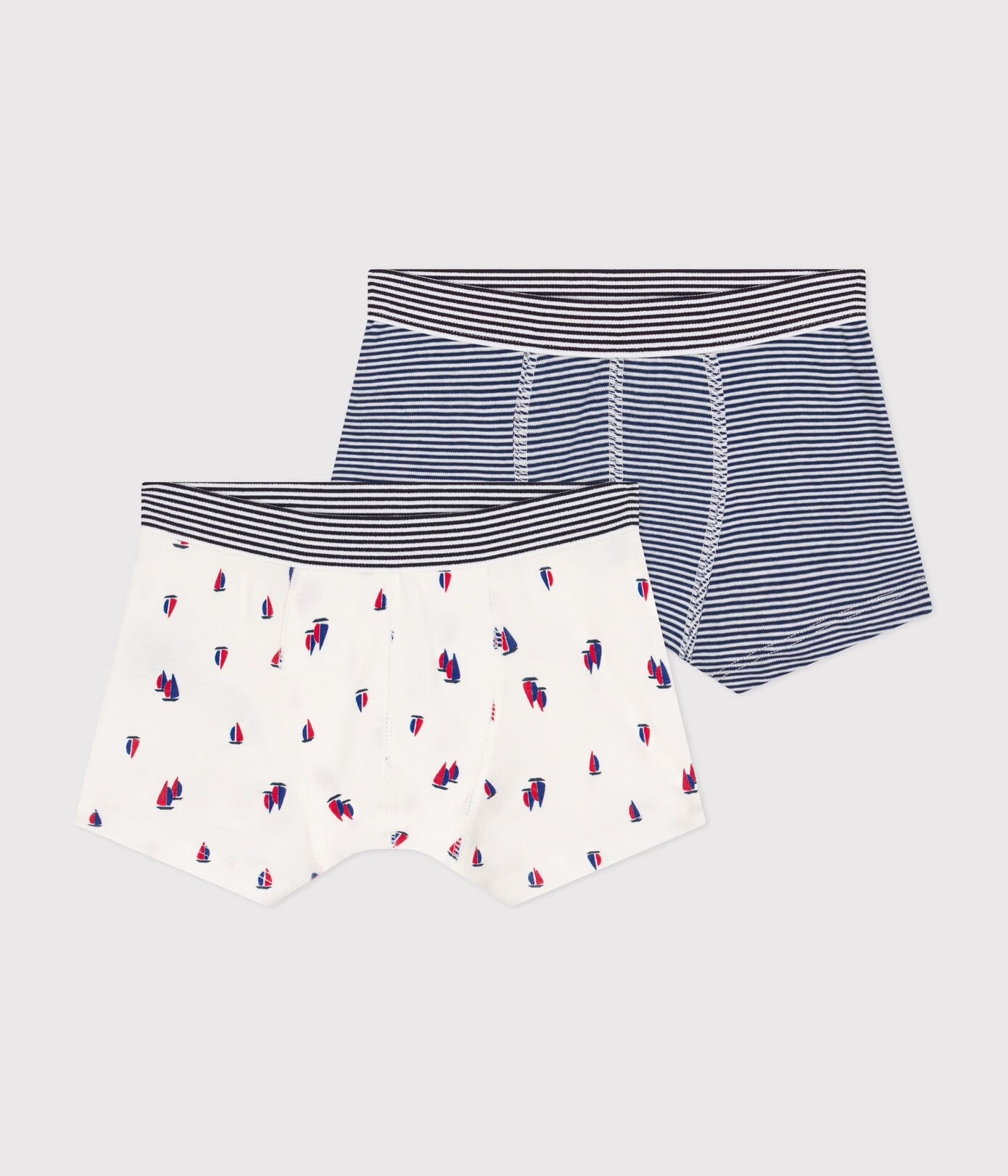 Petit Bateau - Lot de 2 Boxers