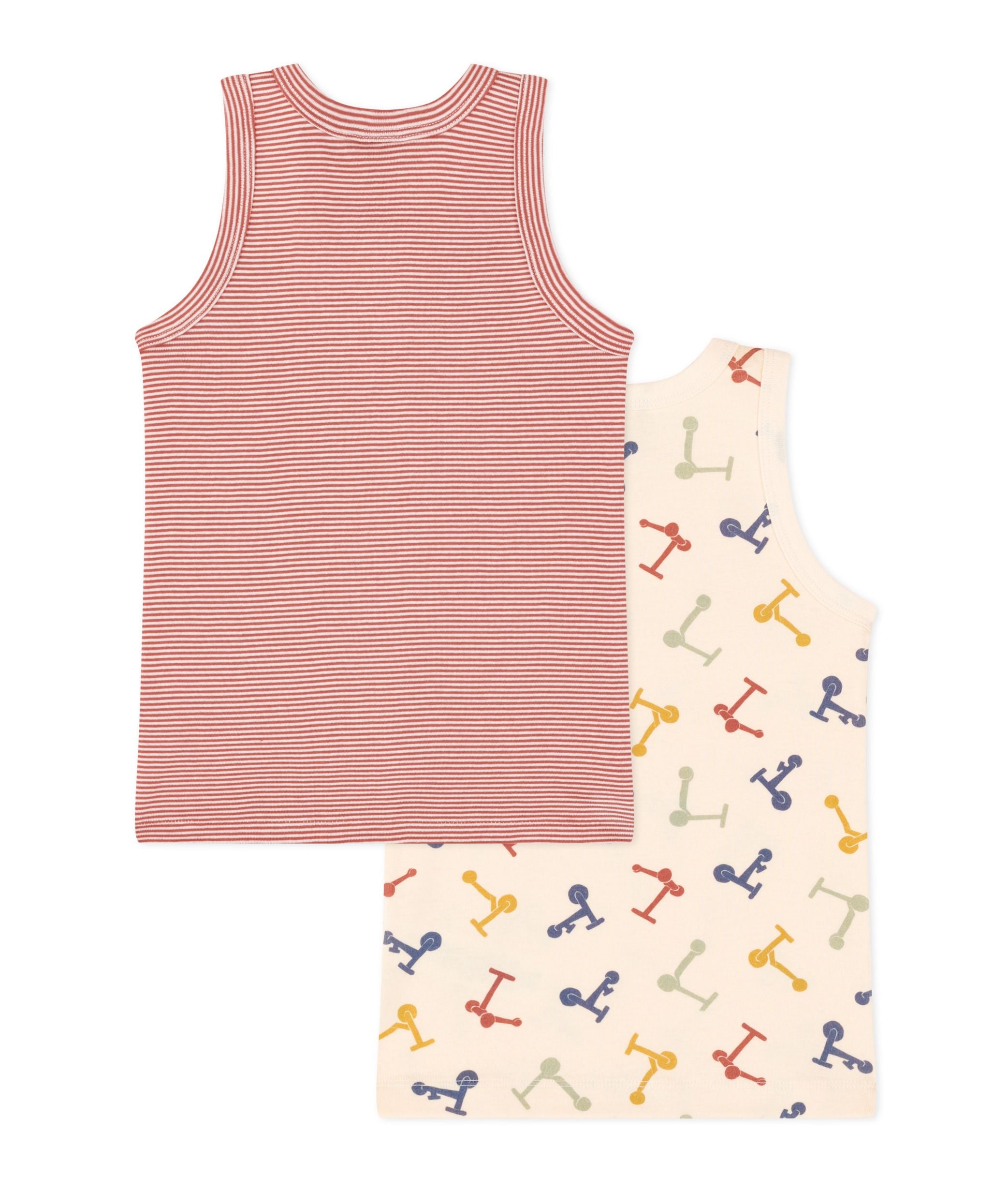 Petit Bateau - Lot de 2 Débardeurs