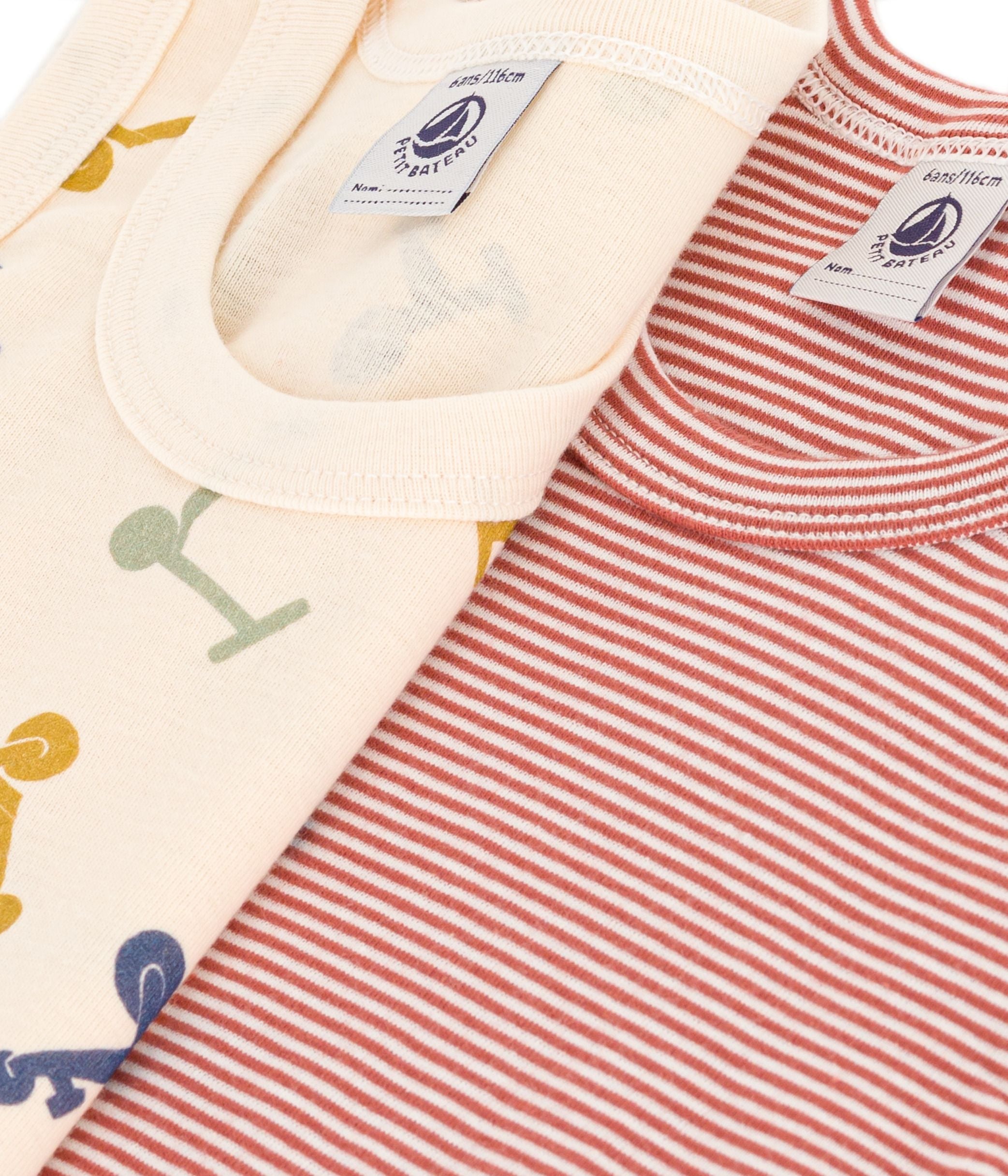 Petit Bateau - Lot de 2 Débardeurs
