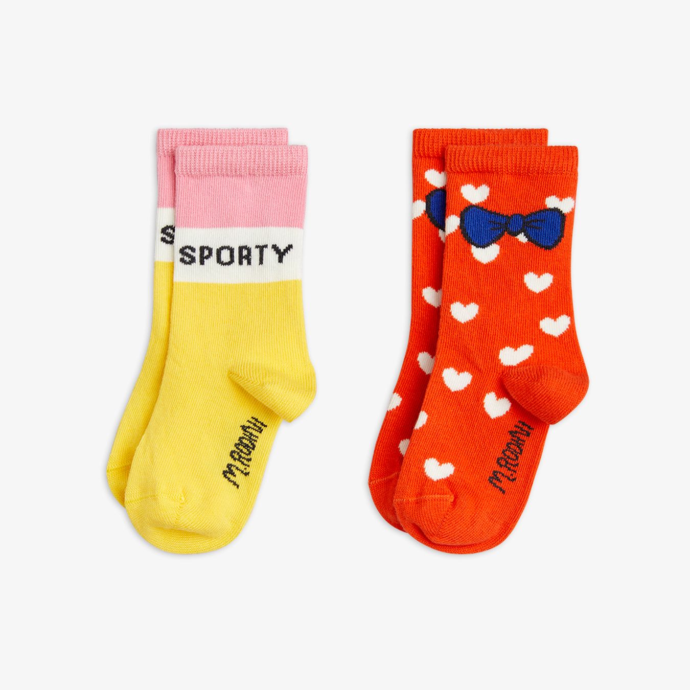 Mini Rodini - Lot de 2 Paires de Chaussettes Sporty