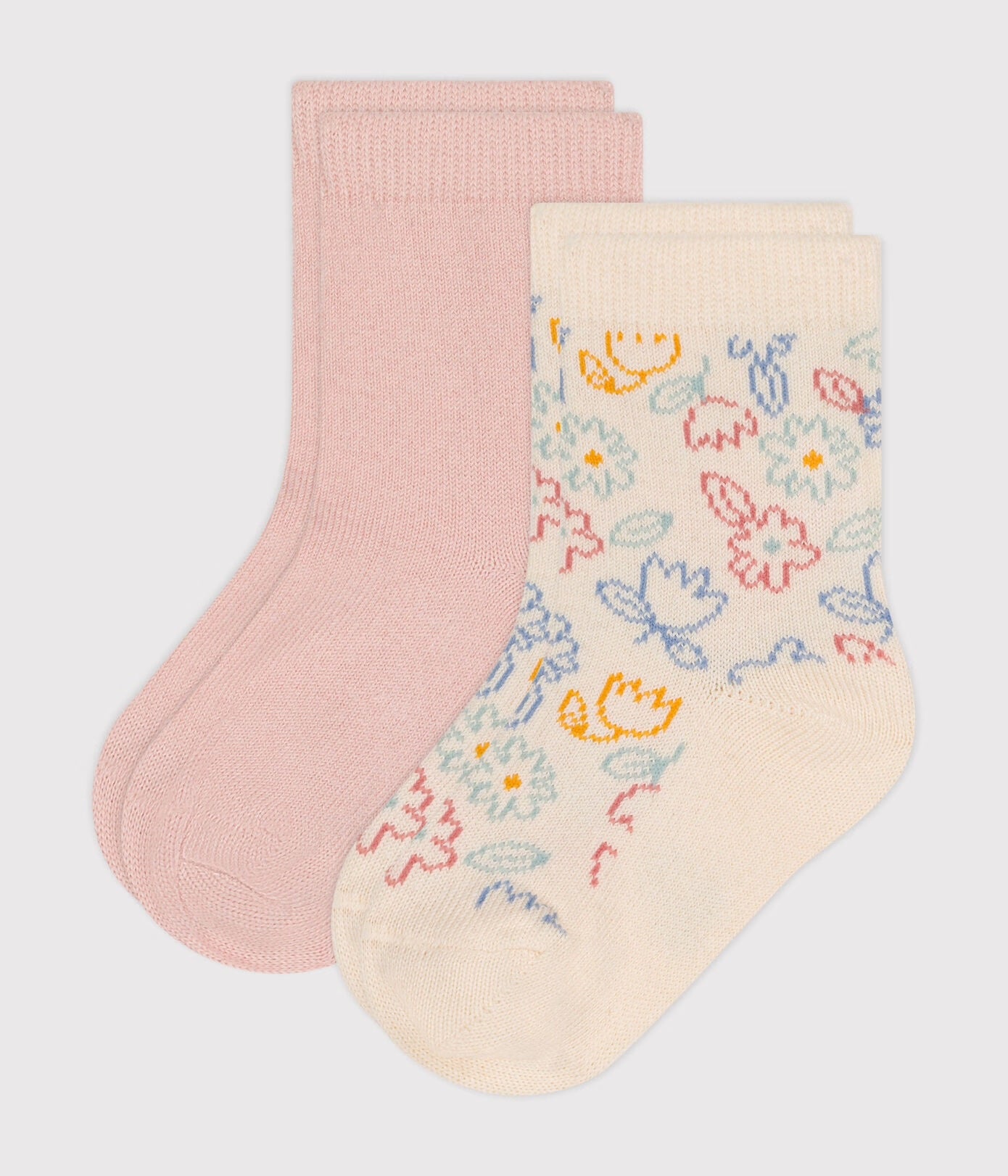 Petit Bateau - Lot de 2 Paires de Chaussettes
