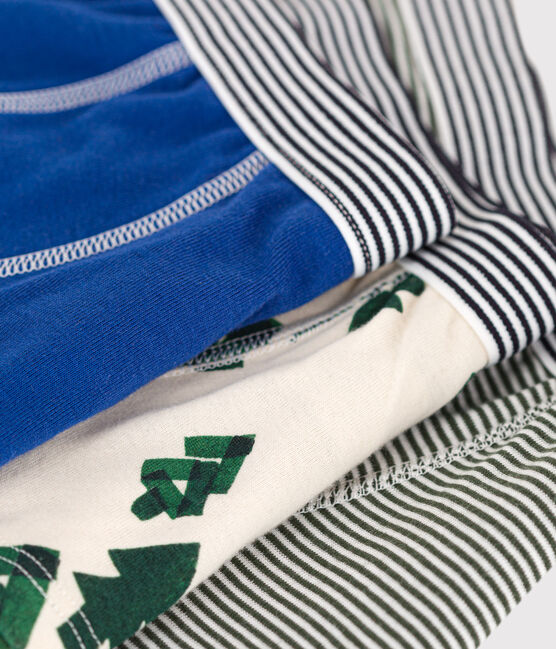 Petit Bateau - Lot de 3 Boxers Chalet