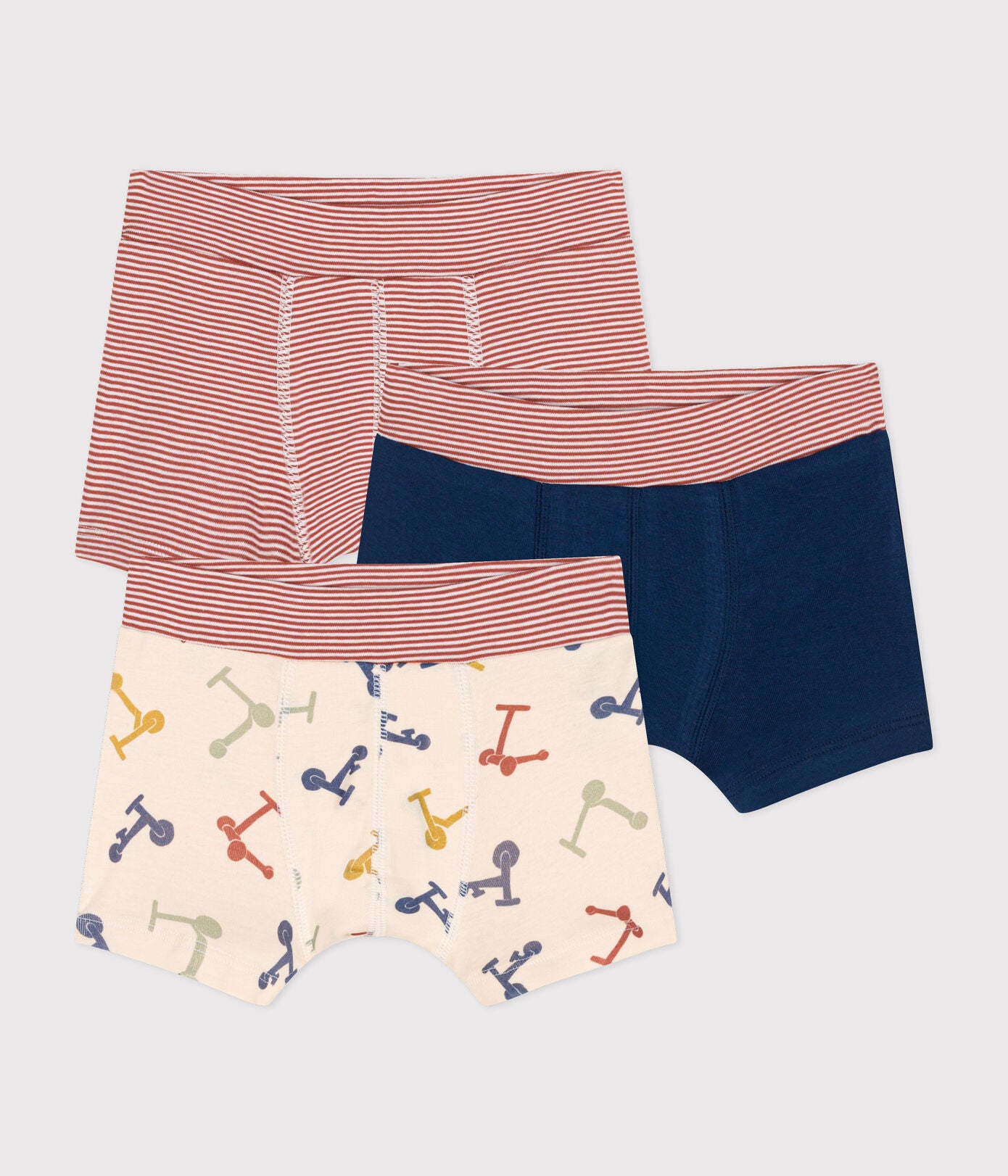 Petit Bateau - Set of 3 Boxers