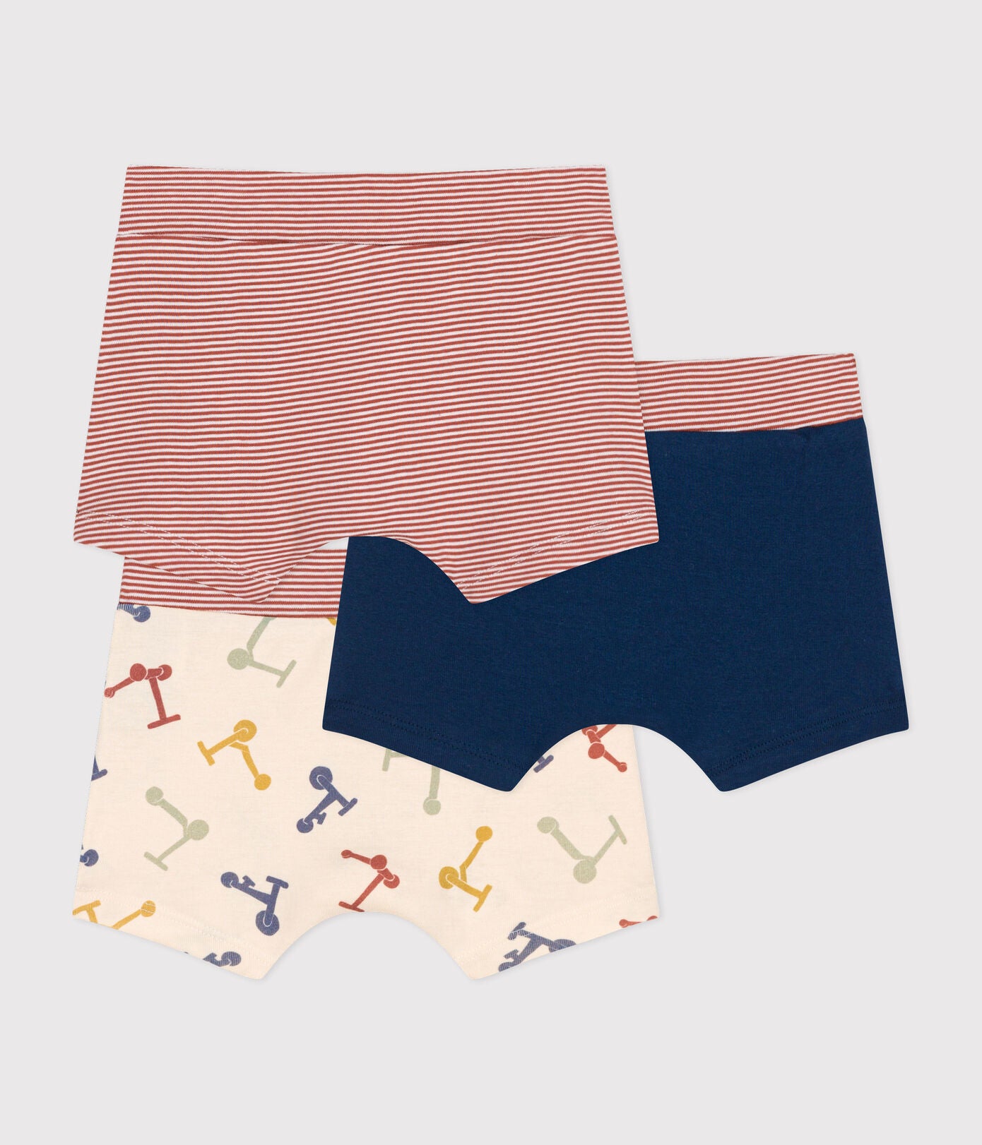 Petit Bateau - Lot de 3 Boxers