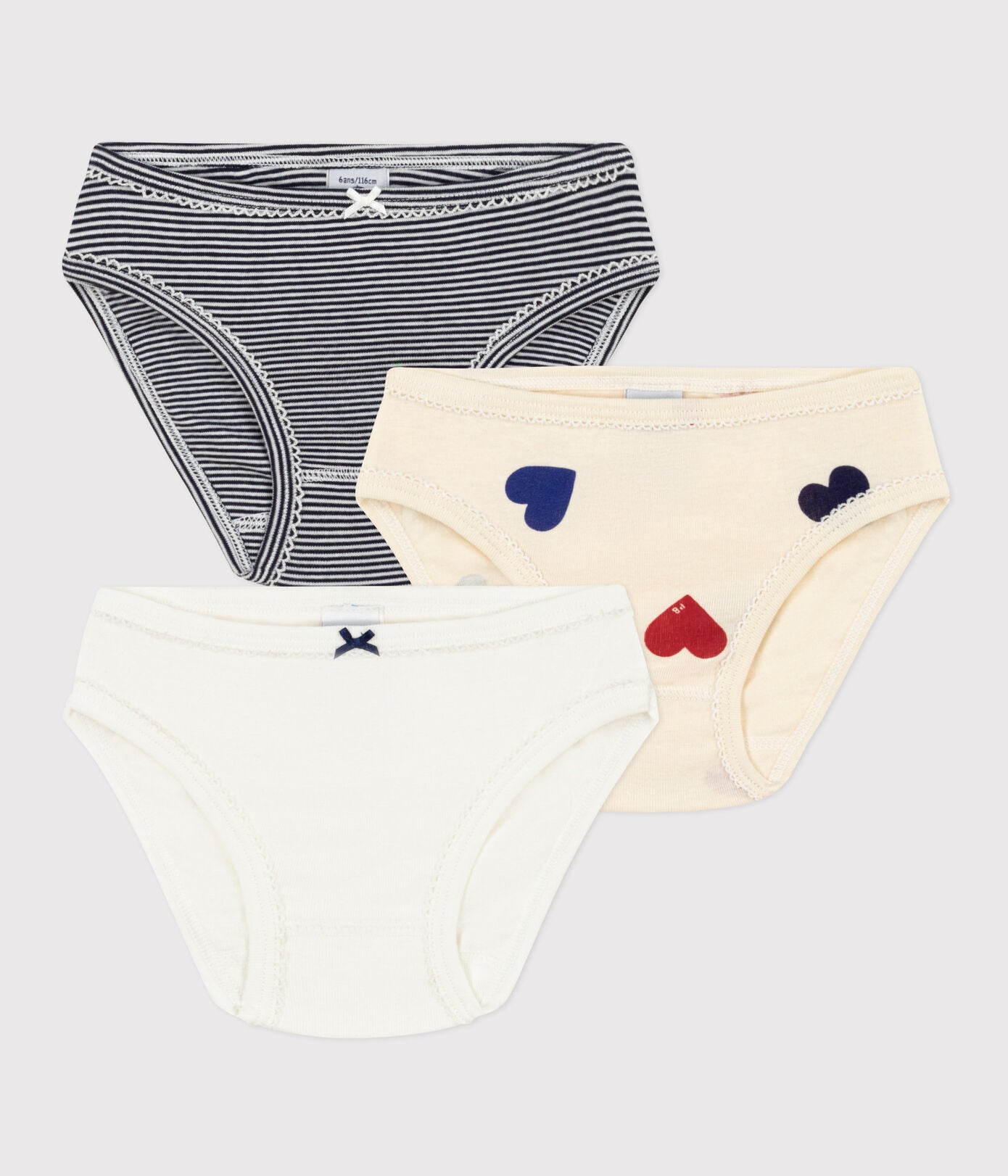 Petit Bateau - Lot de 3 Culottes