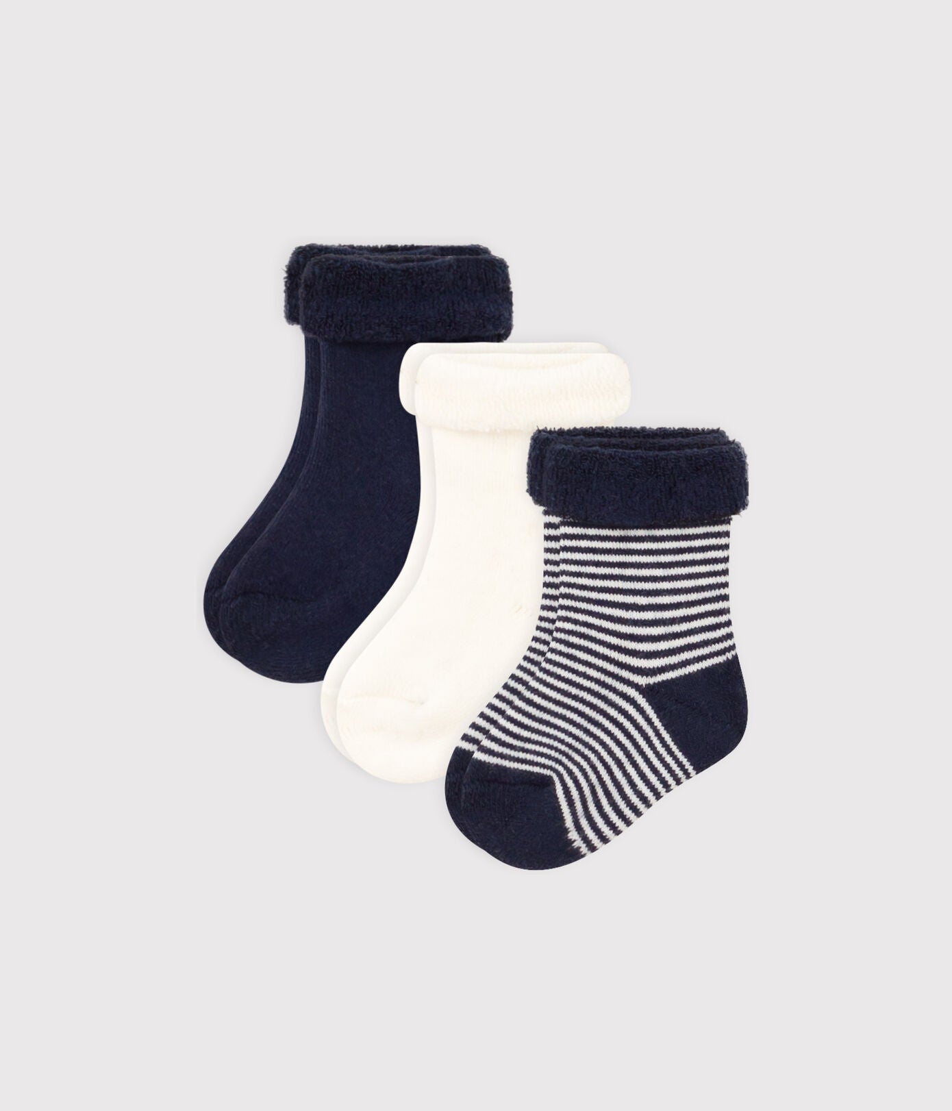 Petit Bateau - Lot de 3 Paires de Chaussettes