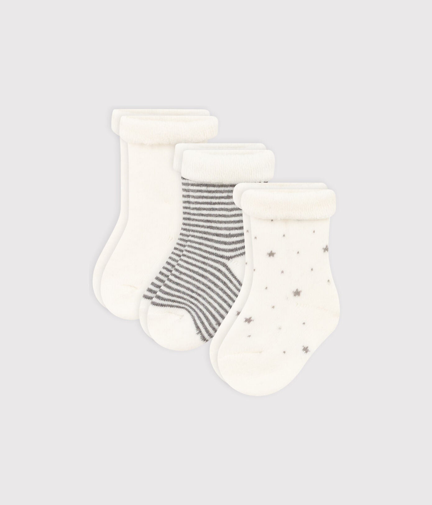 Petit Bateau - Lot de 3 Paires de Chaussettes