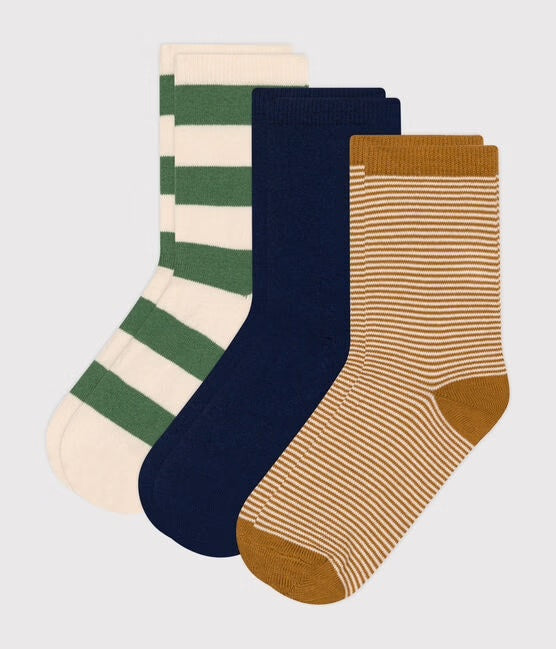 Petit Bateau - Lot de 3 Paires de Chaussettes