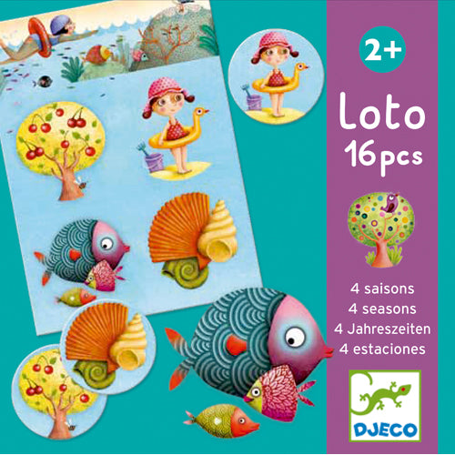 Djeco - Loto 4 Saisons
