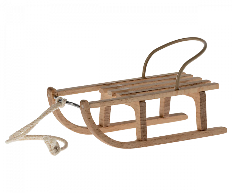 Maileg - Wooden sled