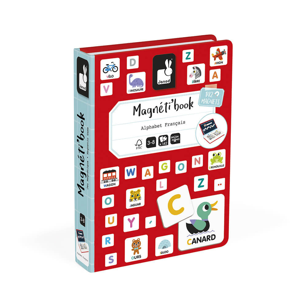 Janod - Magneti'Book Alphabet French