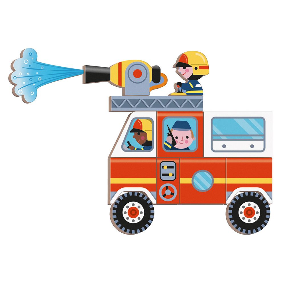 Janod - Magnéti'Book Pompiers