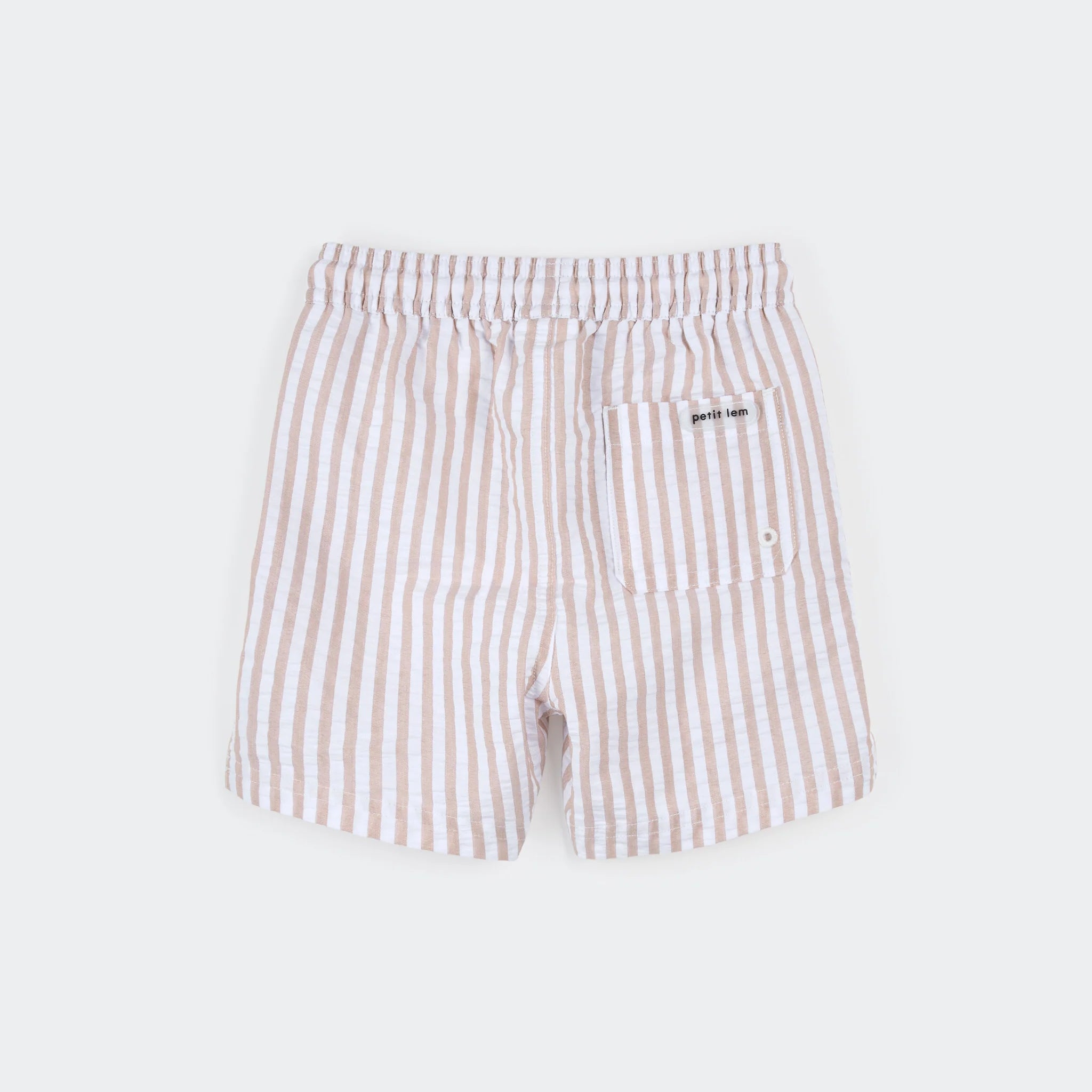 Petit Lem - Striped Swim Shorts