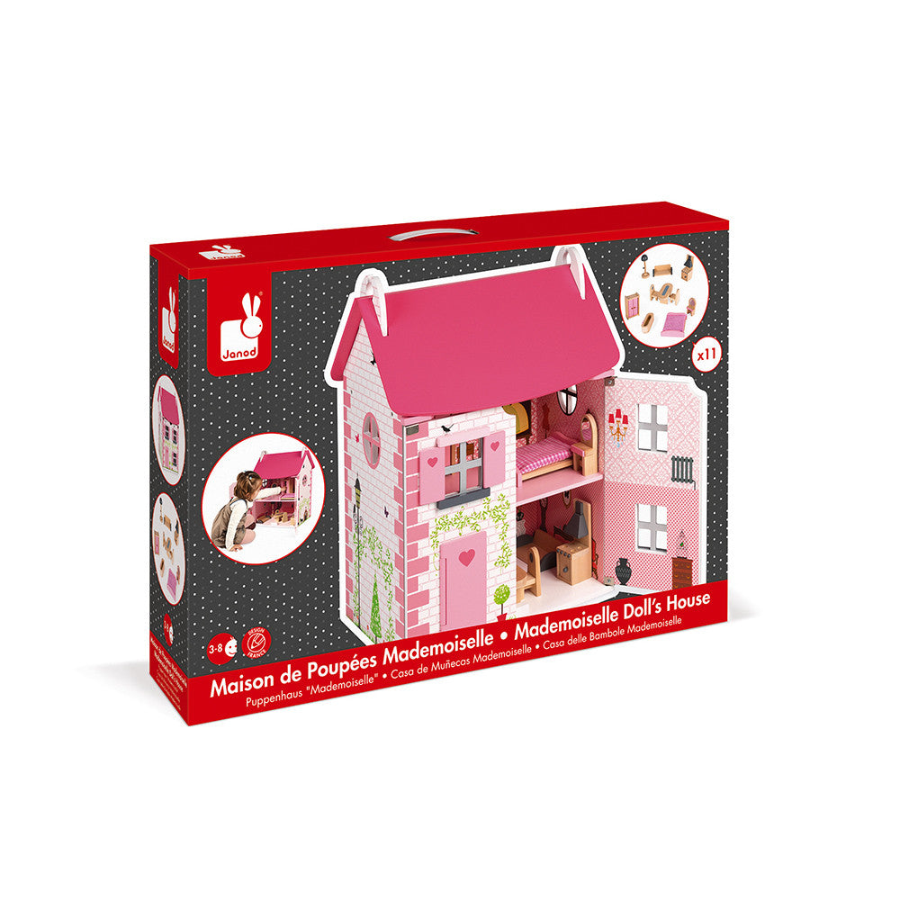 Janod - Mademoiselle doll house