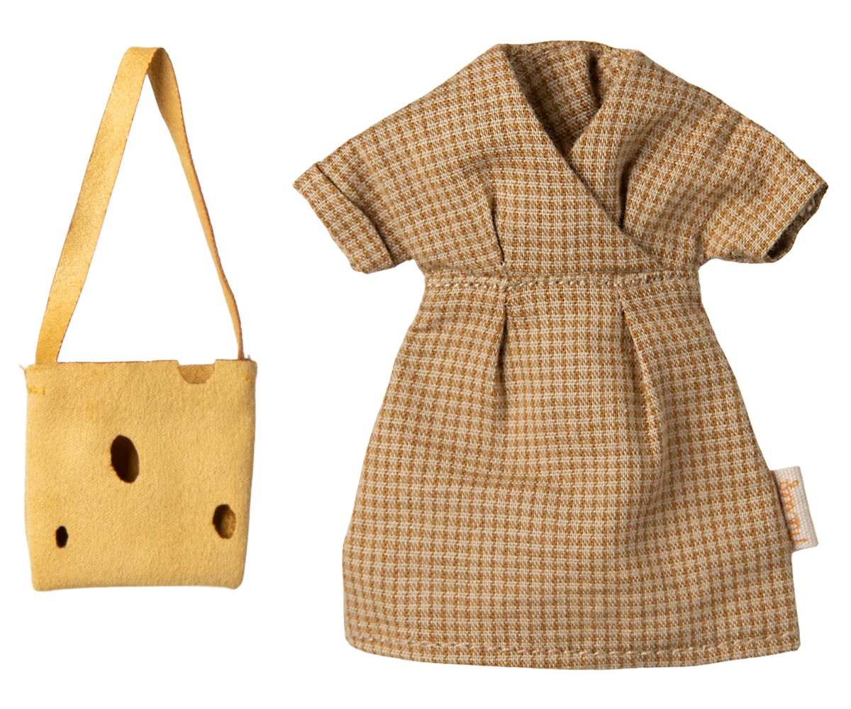 Maileg - Mum mouse - Light brown